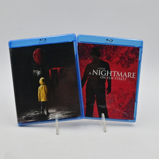 IT & Nightmare ON Elm Street Blu-Ray Bundle Of 2