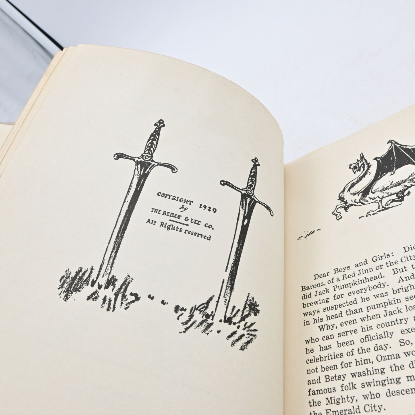 Jack Pumpkinhead Of Oz Hardcover Book By Reilly & Lee
