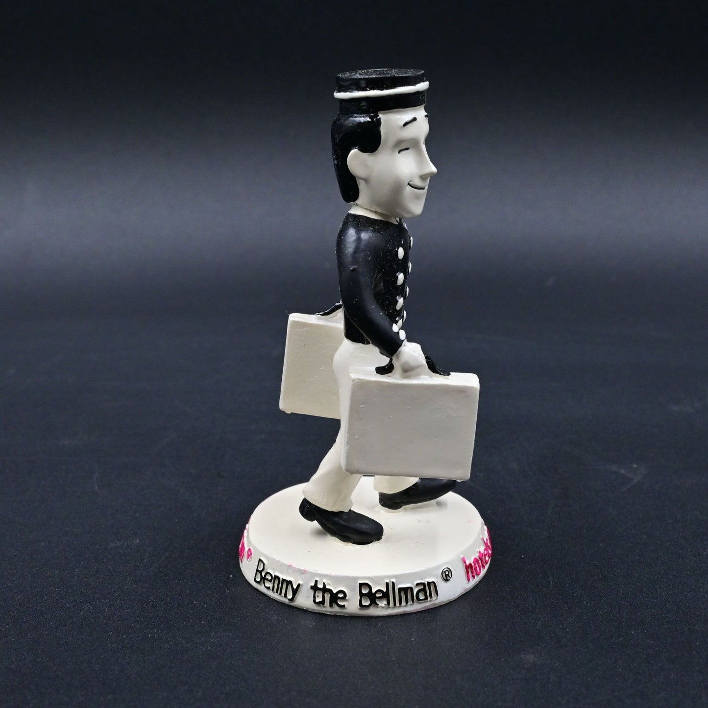 Benny The Bellman Hotels.com Bobblehead Travel Hotels Website Figure