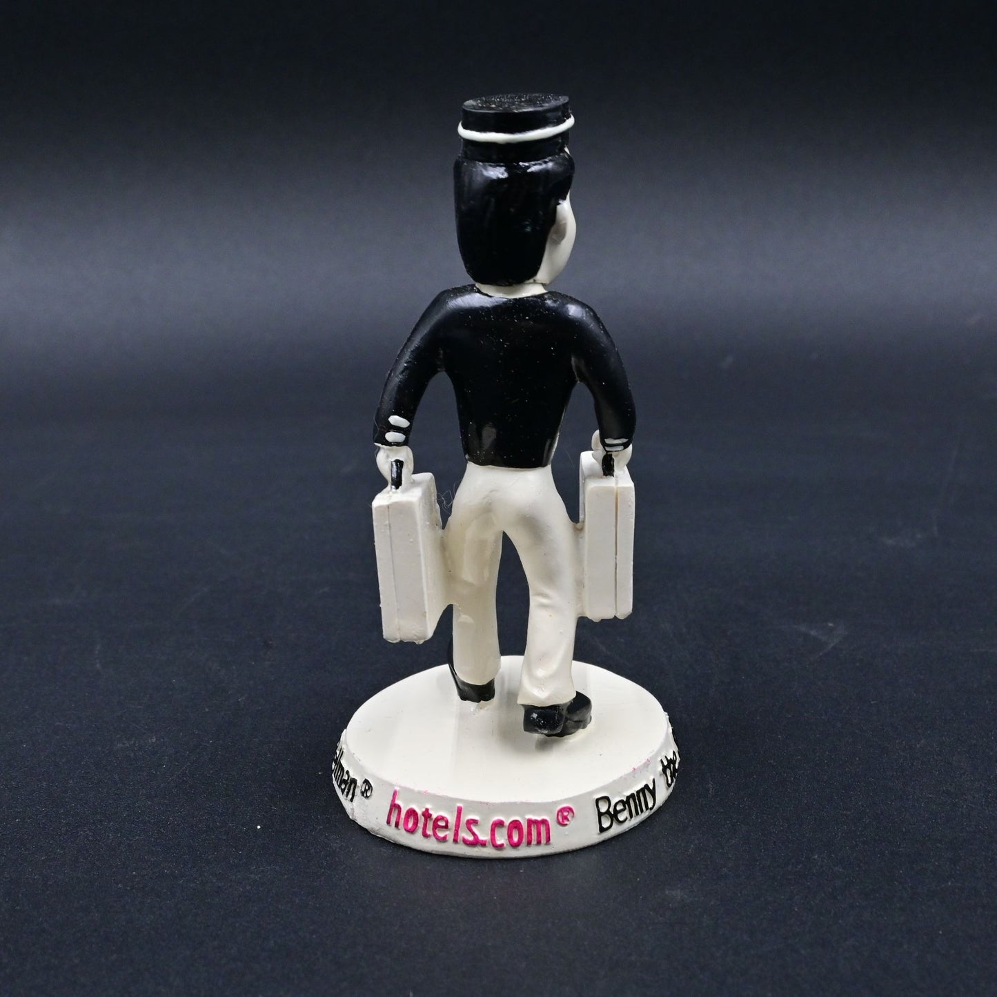 Benny The Bellman Hotels.com Bobblehead Travel Hotels Website Figure