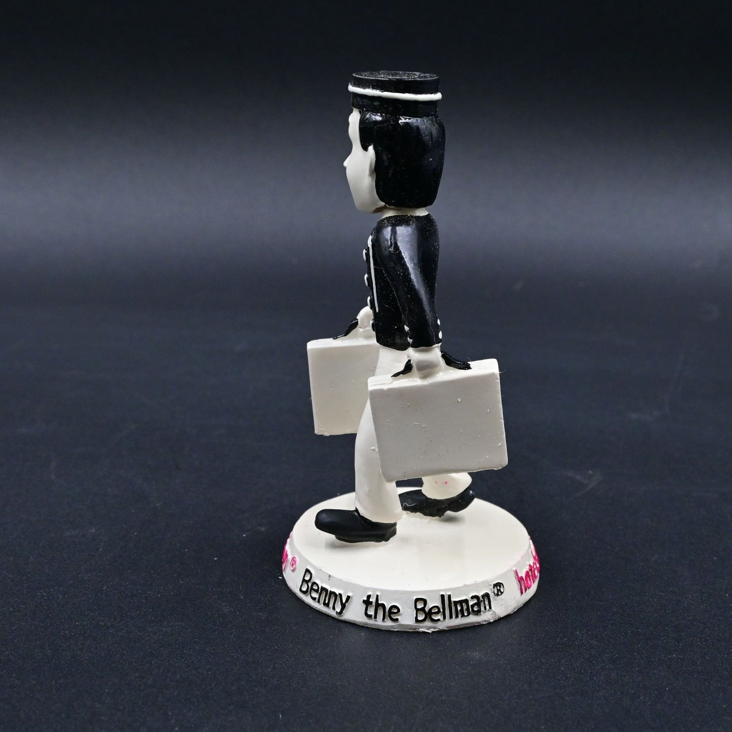Benny The Bellman Hotels.com Bobblehead Travel Hotels Website Figure
