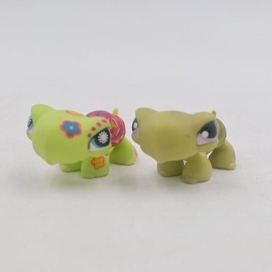 Littlest Pet Shop Turtle #1009 & #149 Bundle Of 2