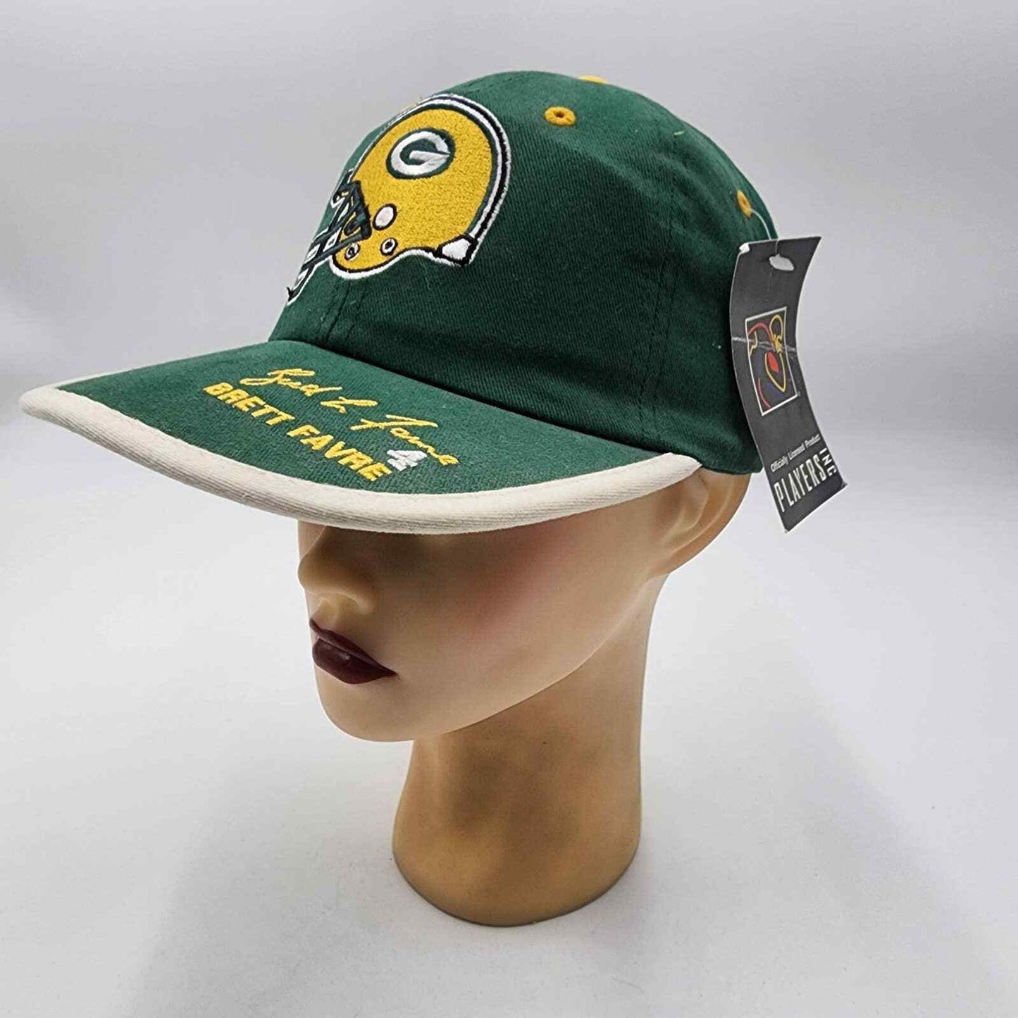 NFL Greenbay Packars Brett Favre Hall Of Fame Hat