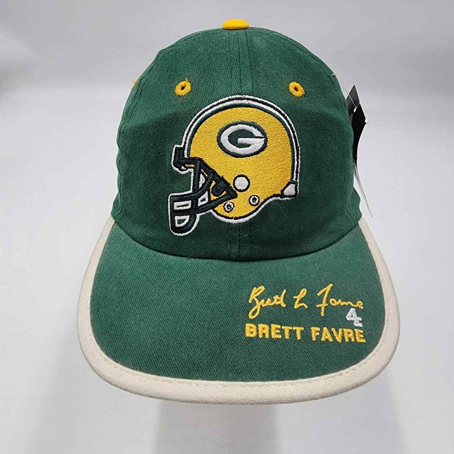 NFL Greenbay Packars Brett Favre Hall Of Fame Hat