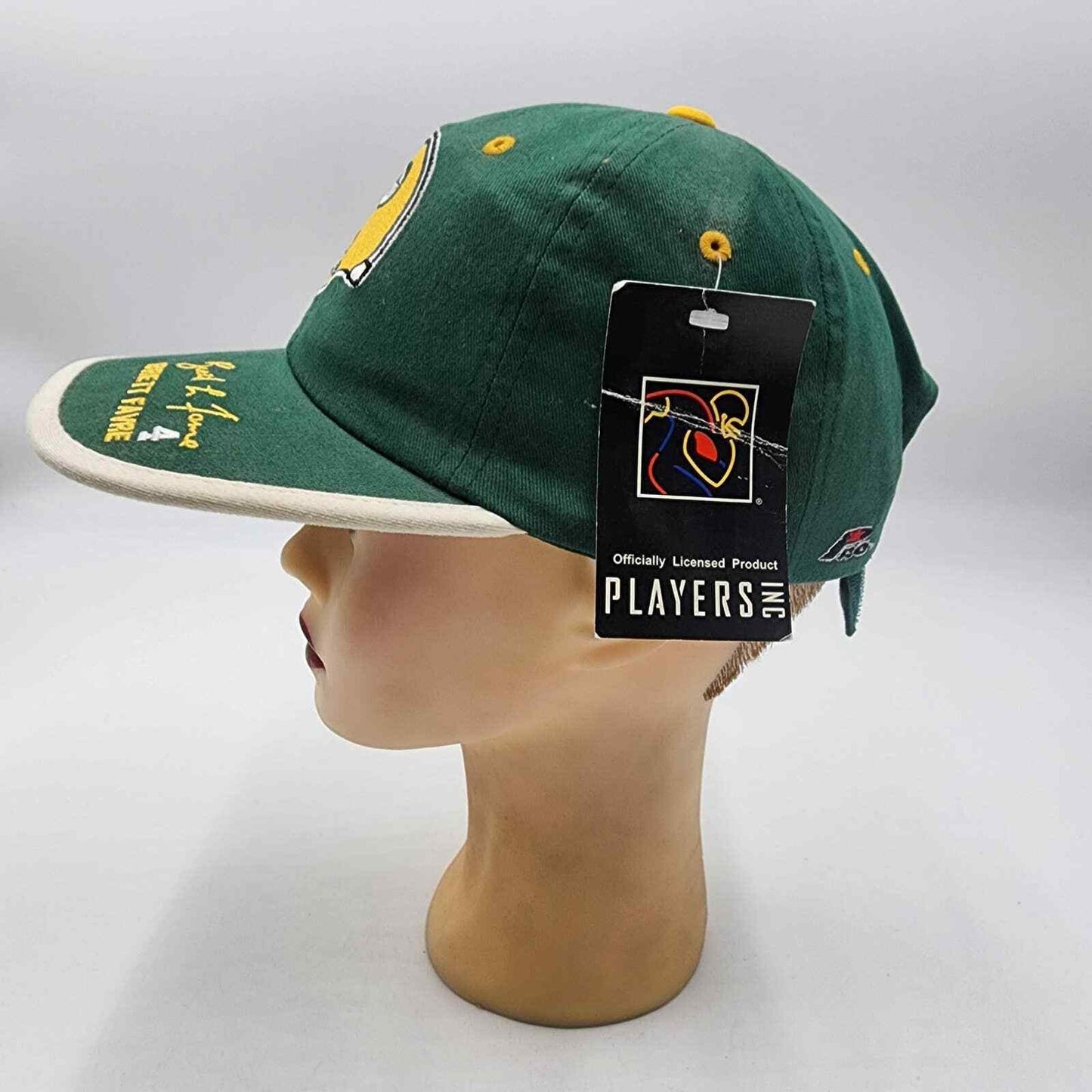 NFL Greenbay Packars Brett Favre Hall Of Fame Hat