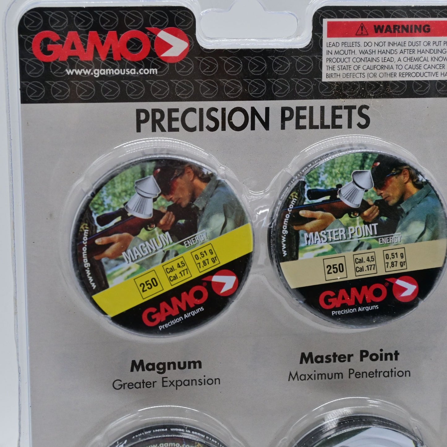 Gamo Precision Airgun Pellets 4-Pack