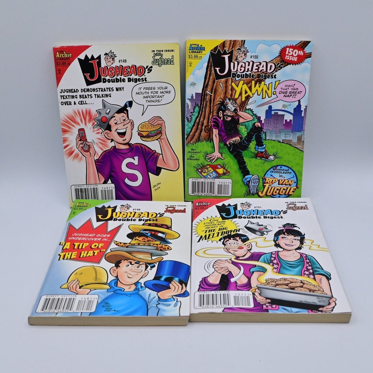 The Archie Library Jughead Double Digest 144-151 Graphic Novels