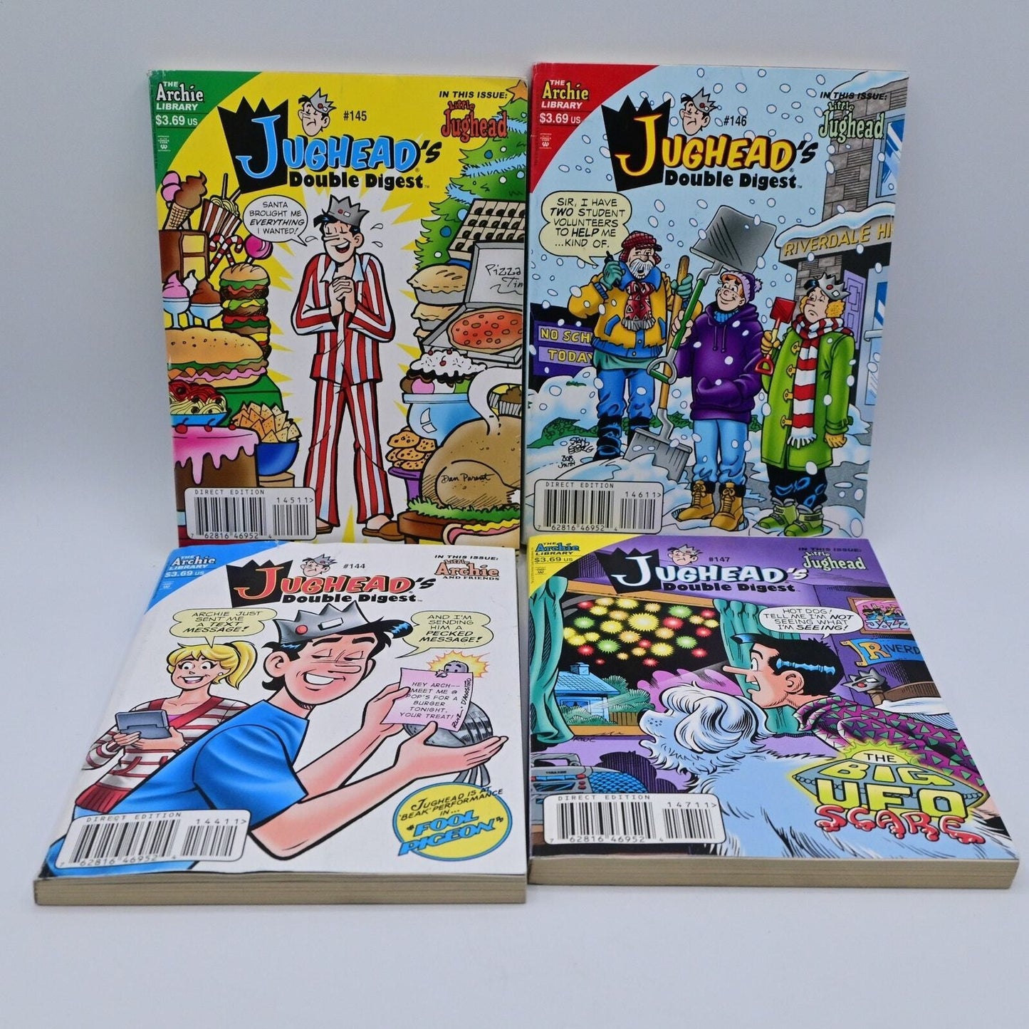 The Archie Library Jughead Double Digest 144-151 Graphic Novels