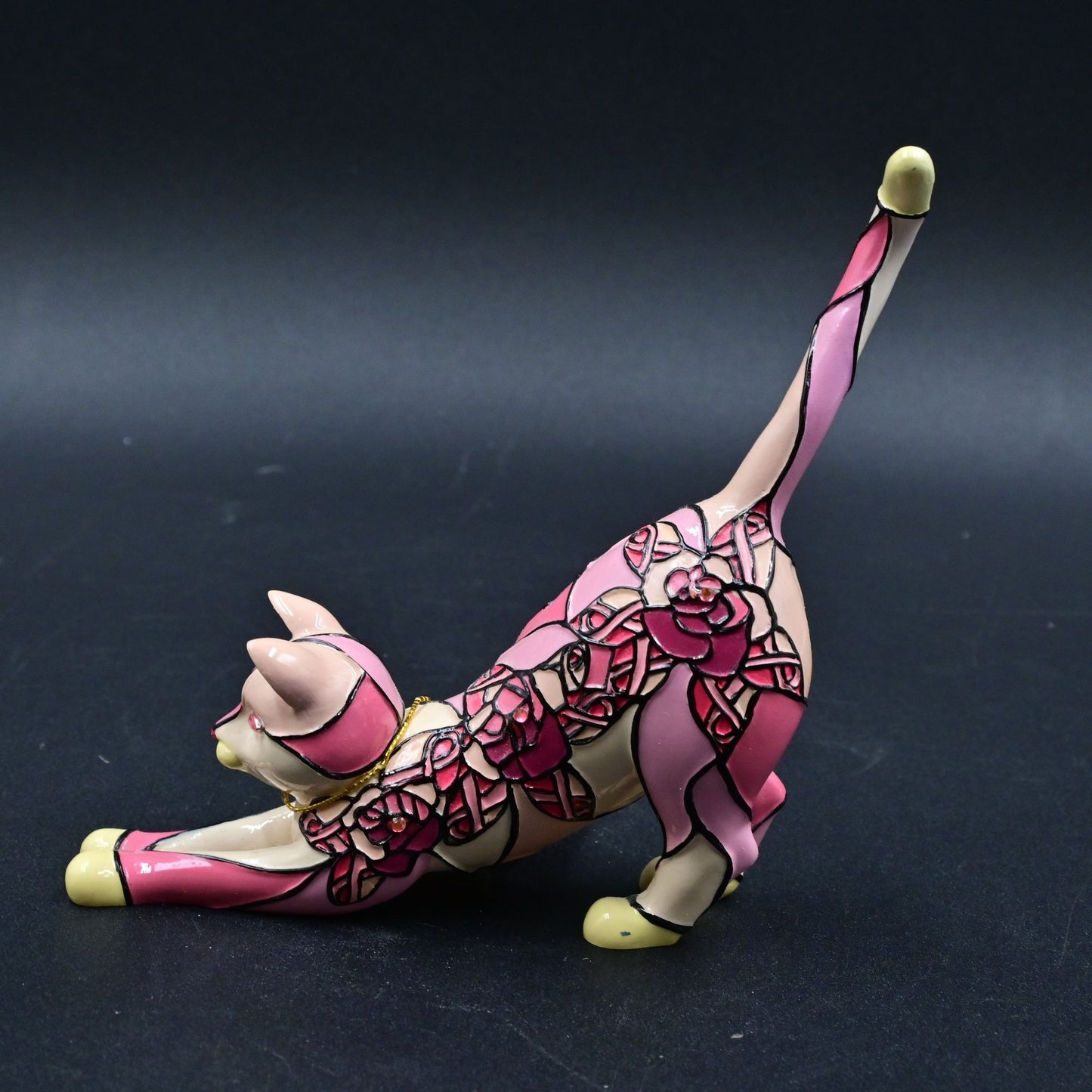 Hamilton Collection Rosy Happiness Companions Of Hope Collection Cat Figure