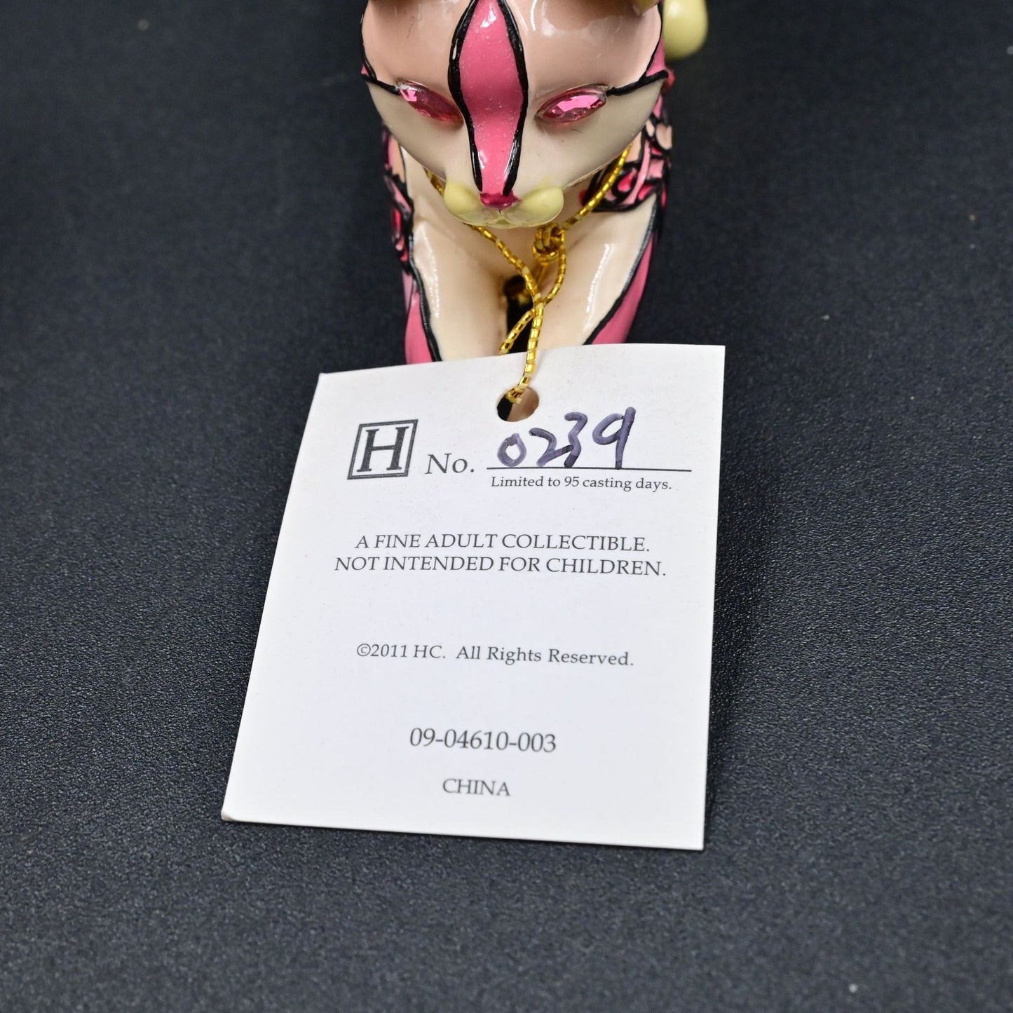 Hamilton Collection Rosy Happiness Companions Of Hope Collection Cat Figure