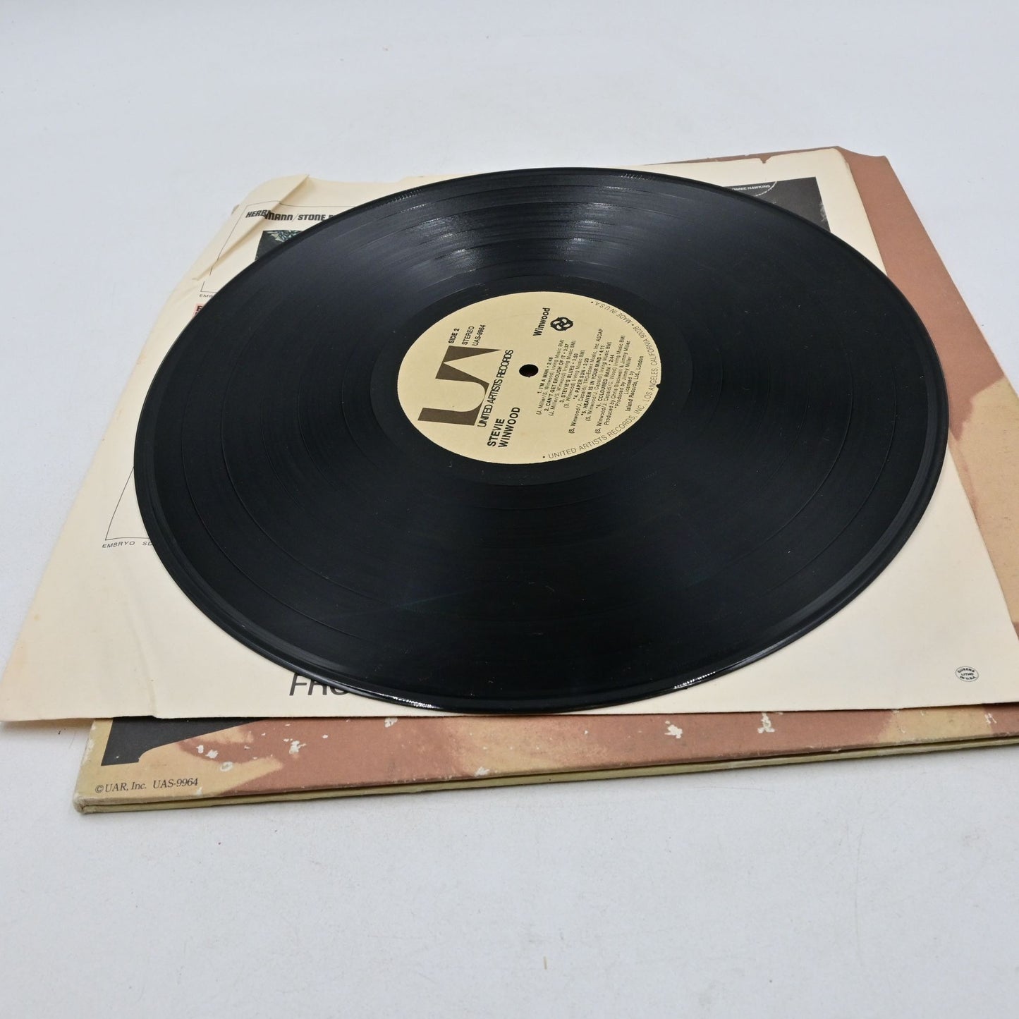 Steve Winwood : Winwood Double LP United Artists Comp 1971 No Booklet