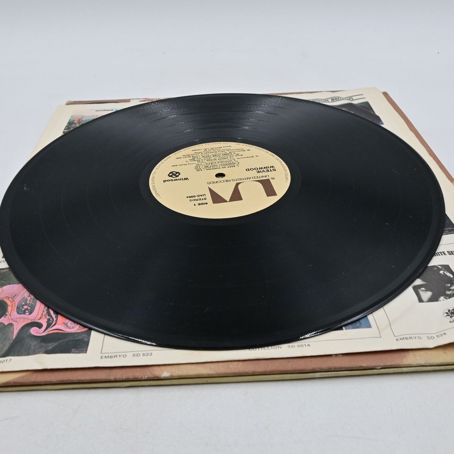 Steve Winwood : Winwood Double LP United Artists Comp 1971 No Booklet