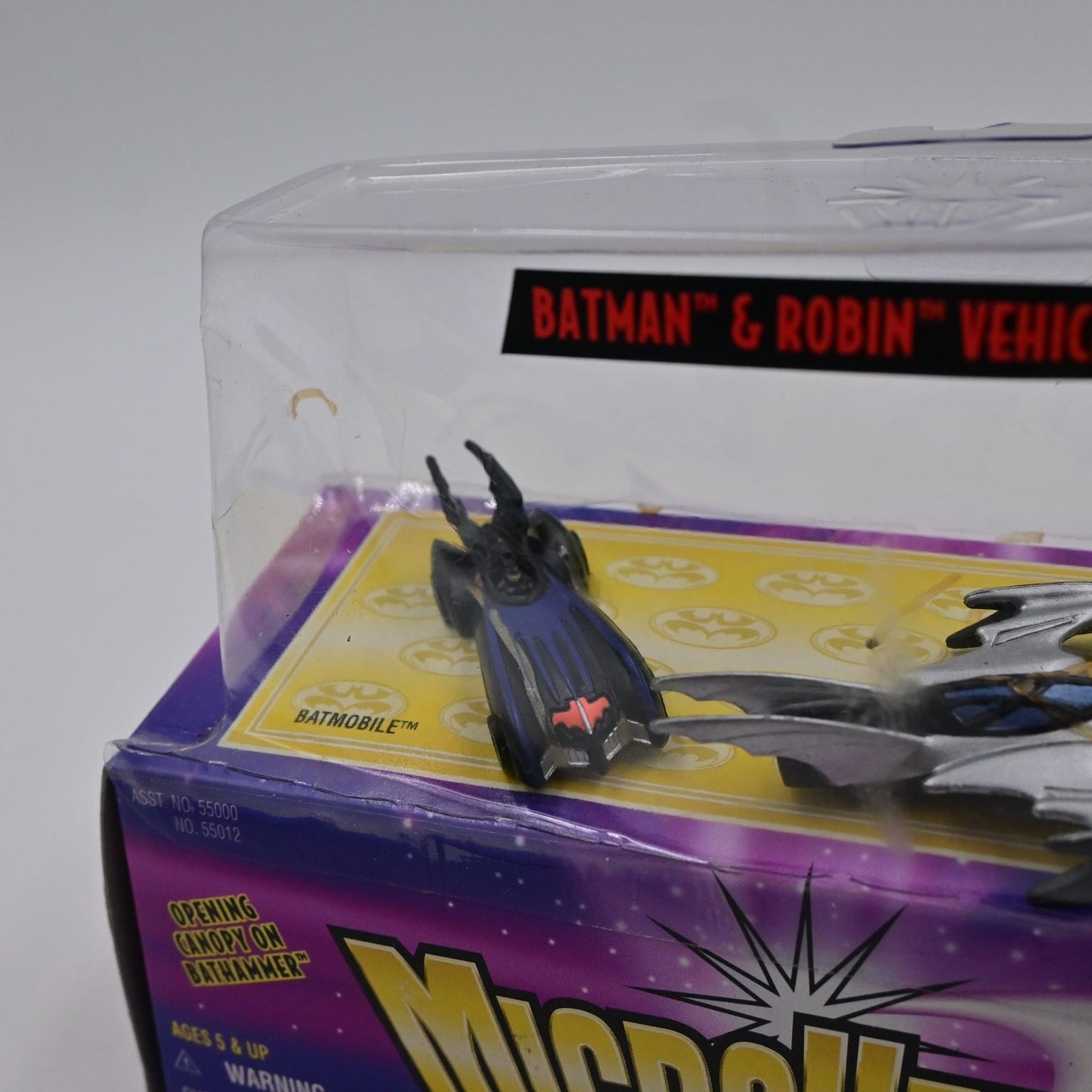 Batman & Robin Microverse Vehicle Assortment #1 Set Of 3 Loose In Package