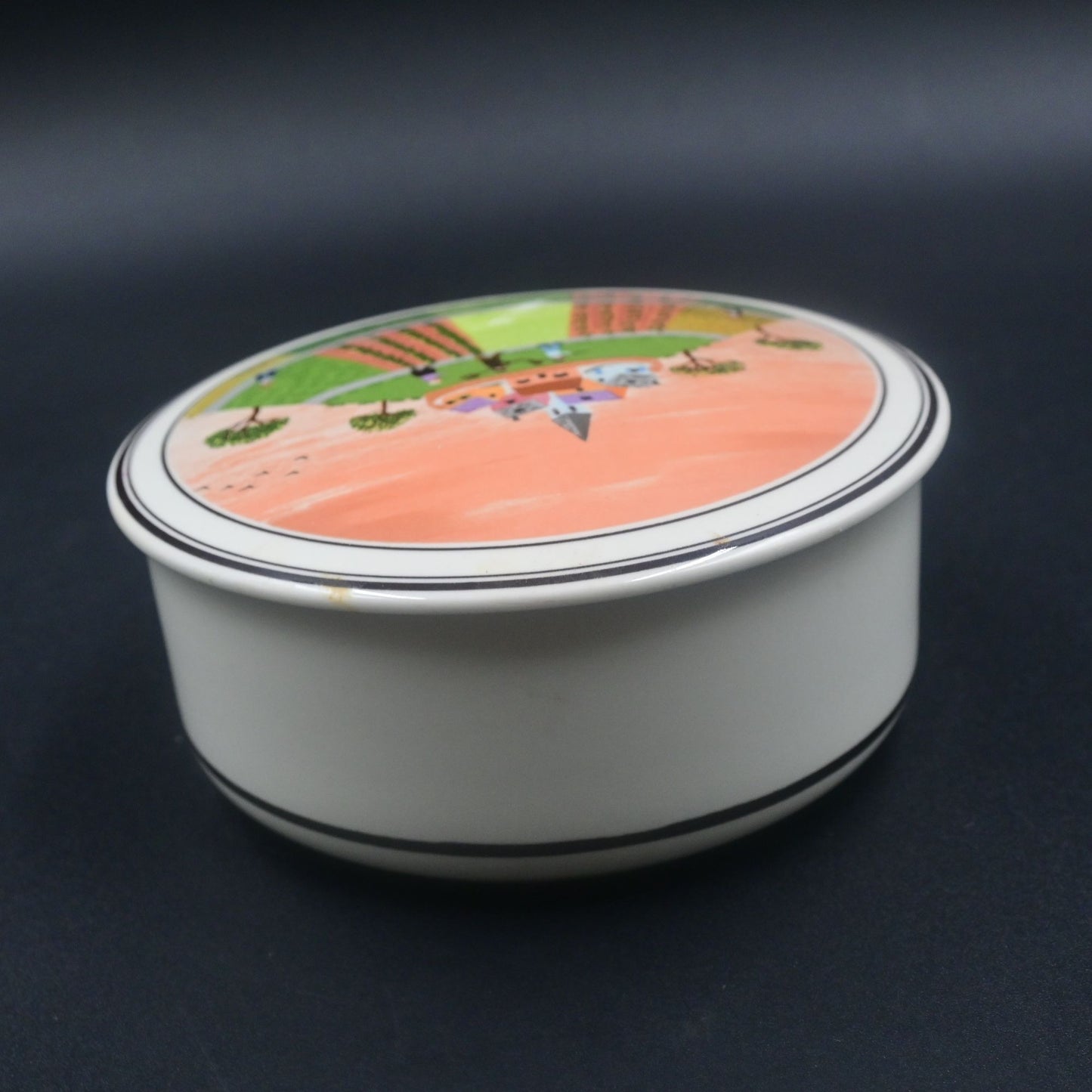 Villeroy & Boch Design Naif Small Porcelain Candy Box or Trinket Box w/ Lid
