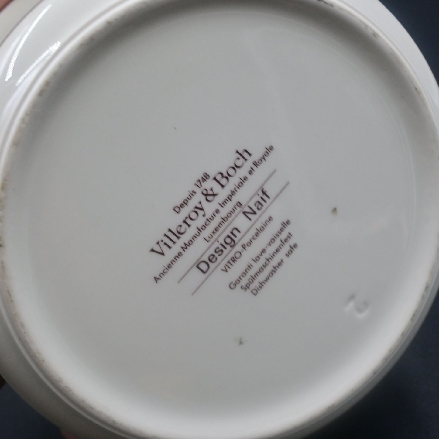 Villeroy & Boch Design Naif Small Porcelain Candy Box or Trinket Box w/ Lid