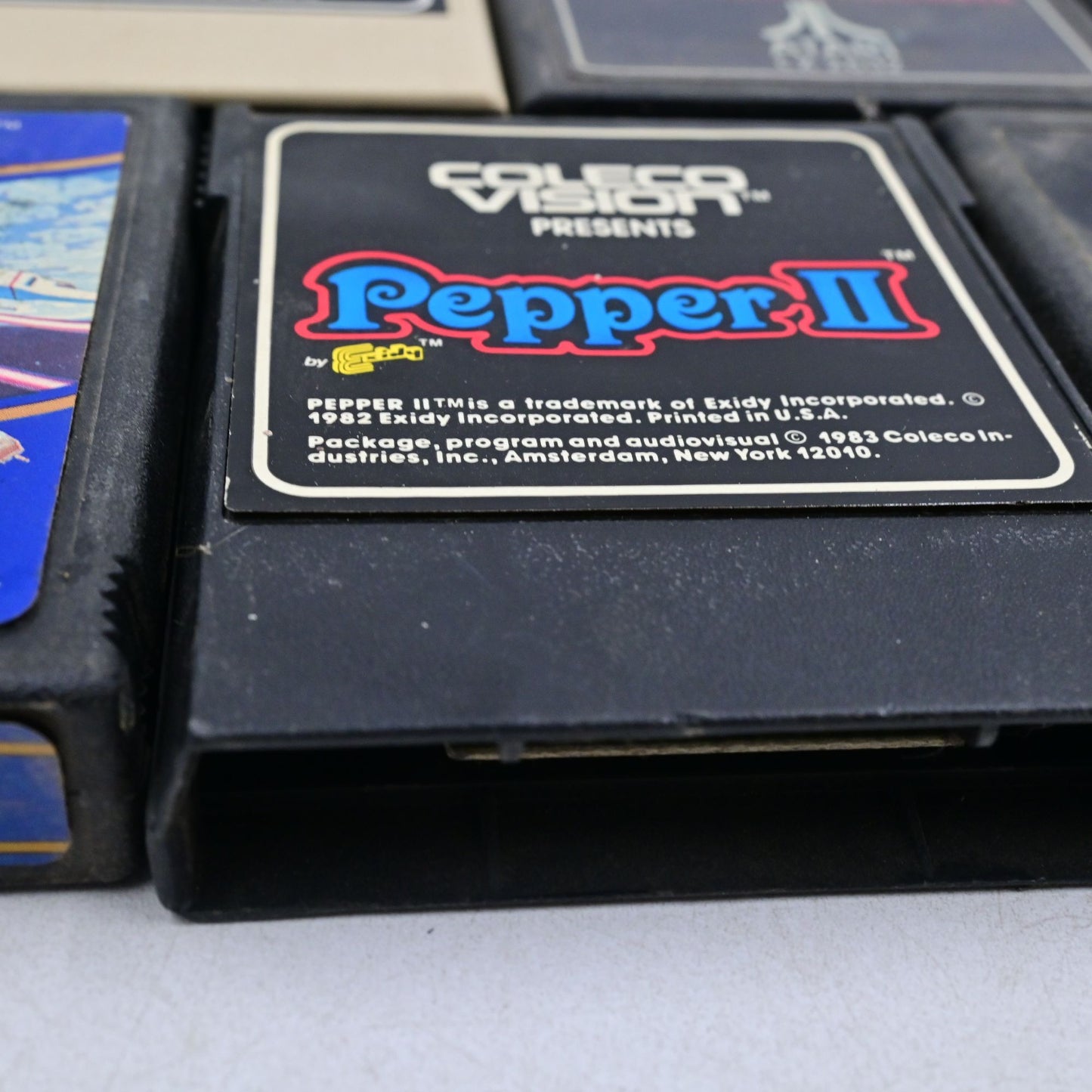 Atari & Coleco Video Game Bundle Of 11 Vintage