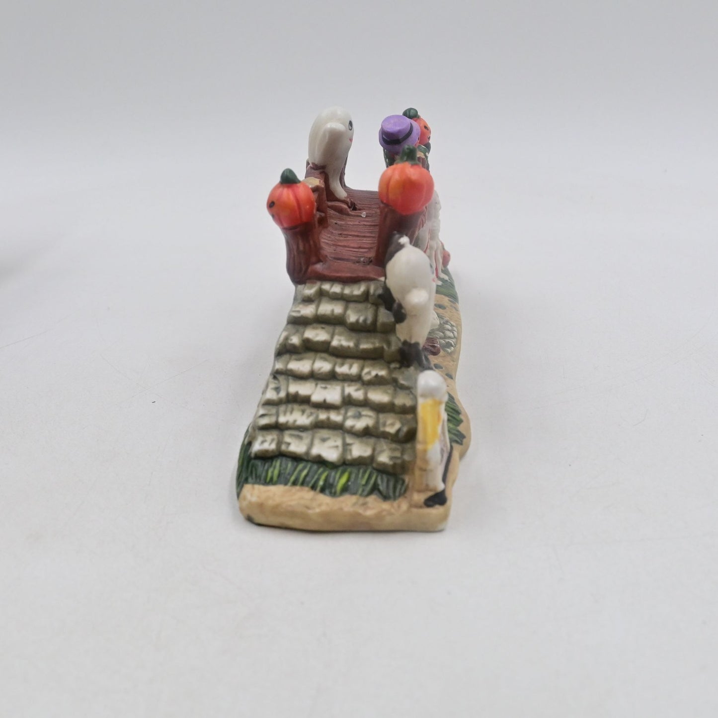 Spooky Hollow Haunted Bridge Halloween Village Figure