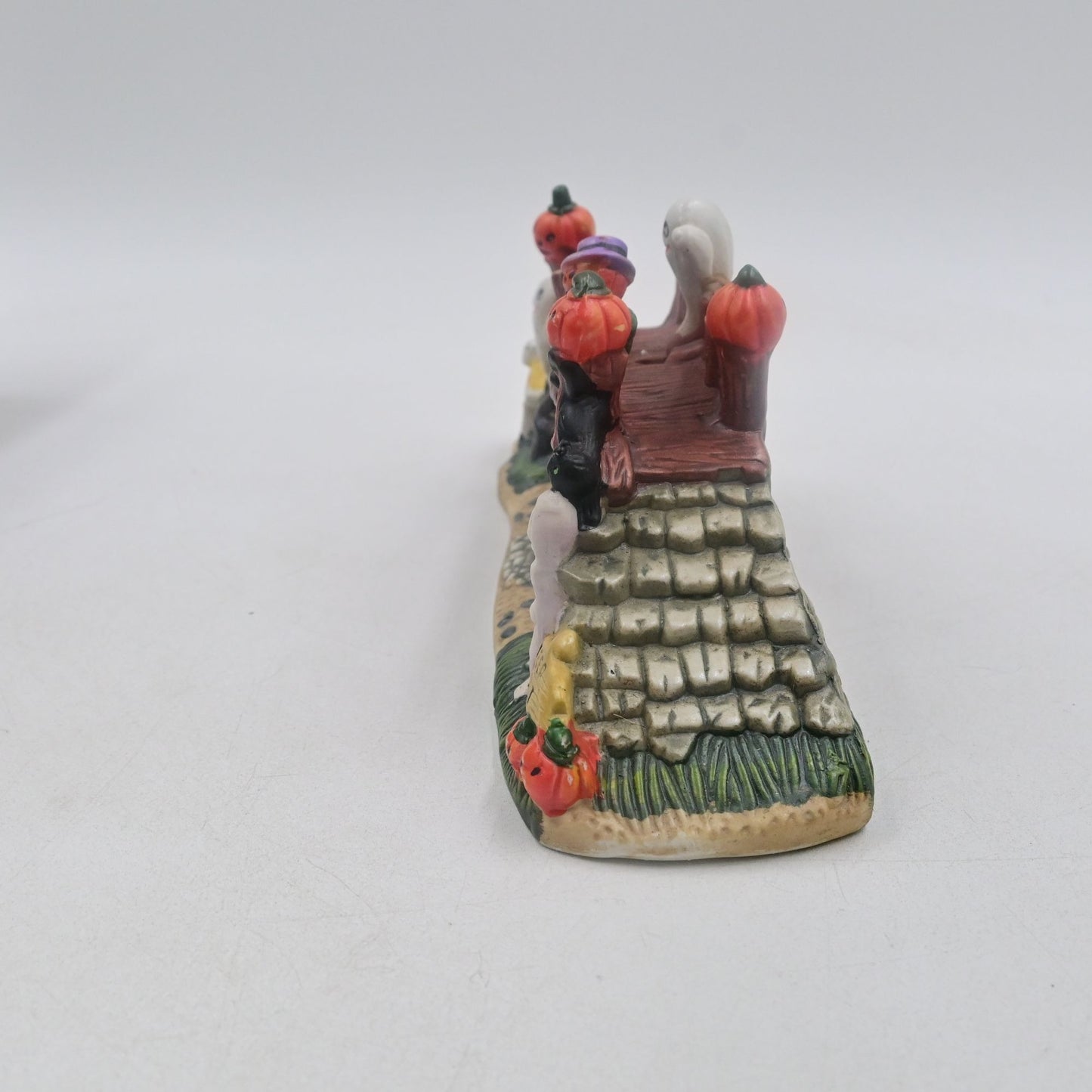 Spooky Hollow Haunted Bridge Halloween Village Figure