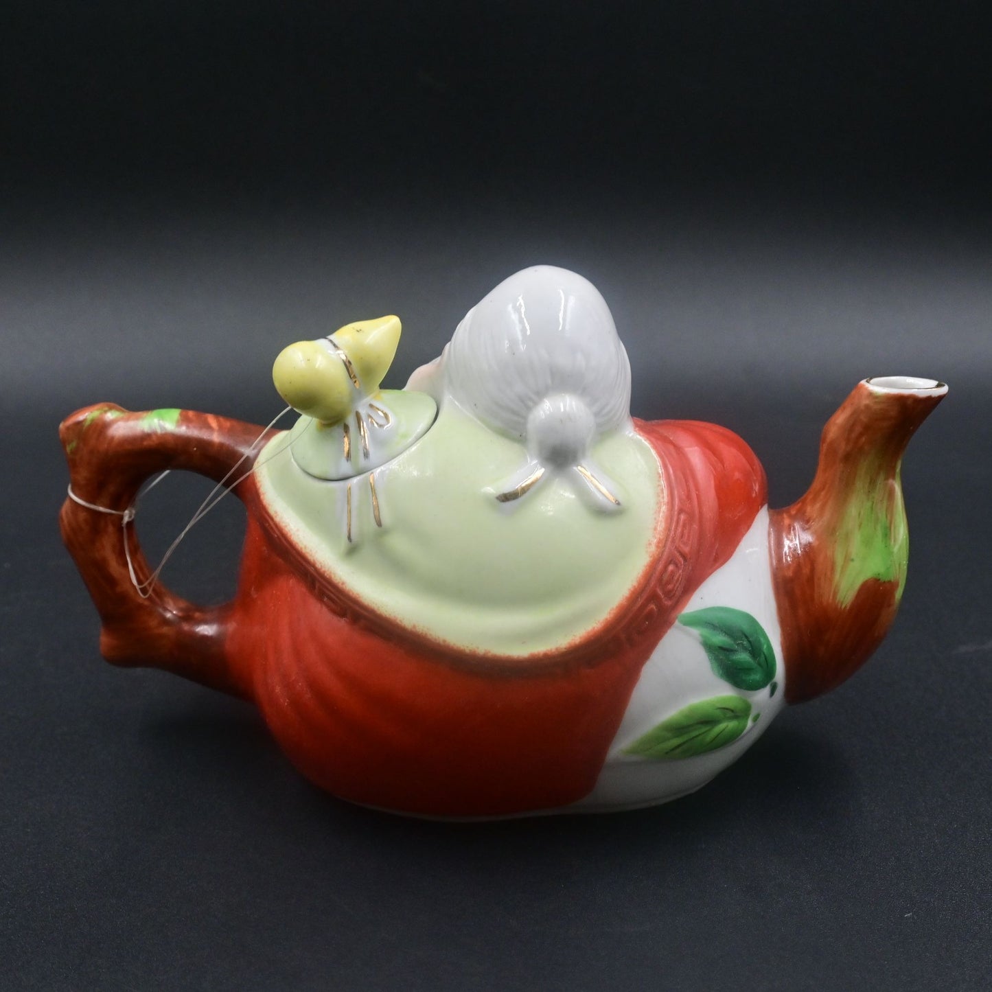Chinese Shou Xing The God Of Longevity Teapot