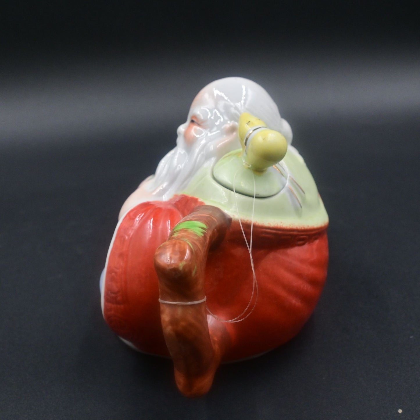 Chinese Shou Xing The God Of Longevity Teapot