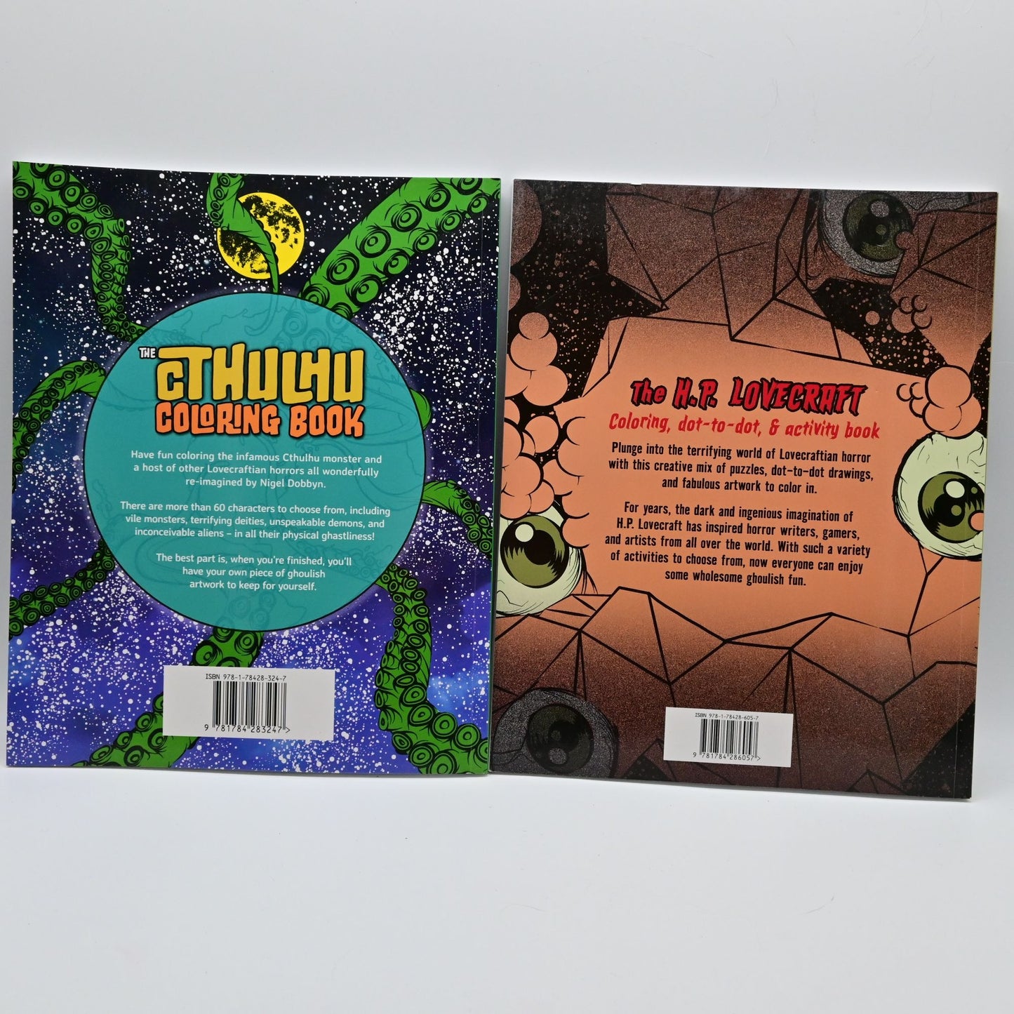 The H.P. Lovecraft & Cthulhu Coloring & Activity Books Set