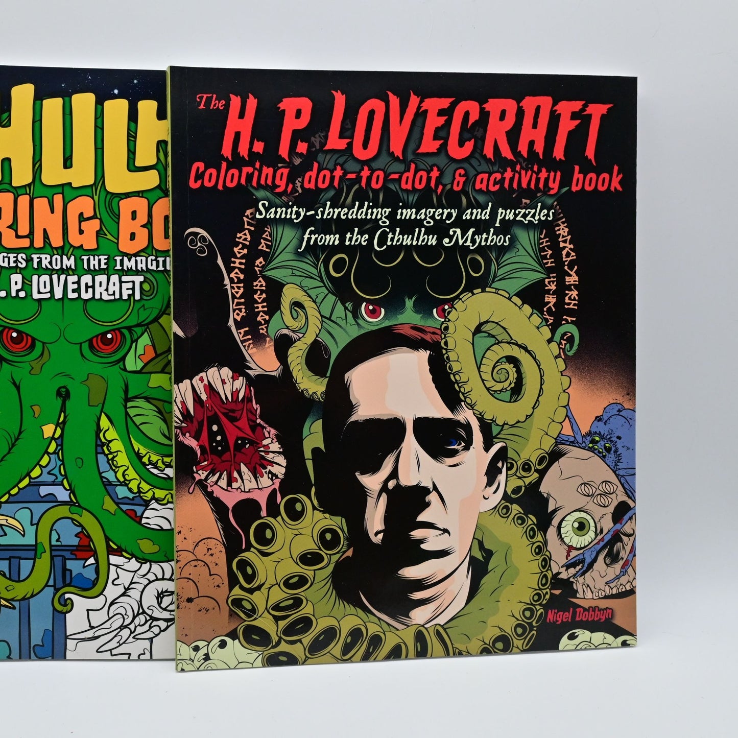 The H.P. Lovecraft & Cthulhu Coloring & Activity Books Set