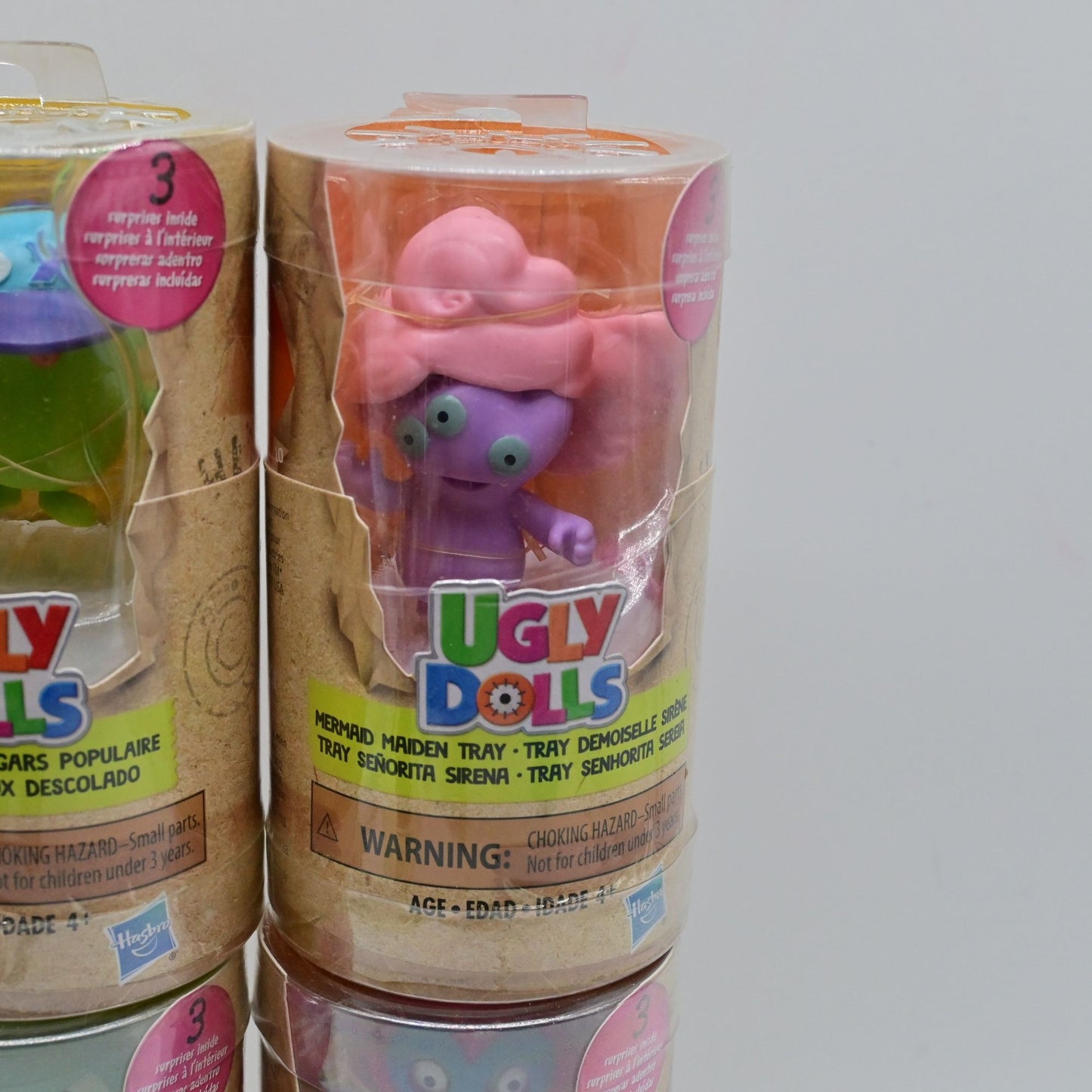 Uglydolls Cool Dude Ox, Mermaid Maiden, Super Lucky Bat, & Pancake Champ Jeroe