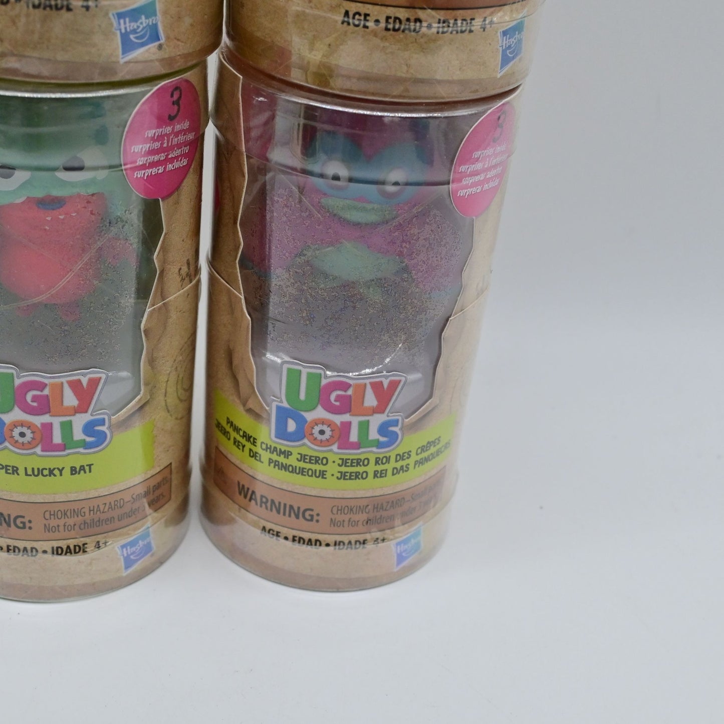 Uglydolls Cool Dude Ox, Mermaid Maiden, Super Lucky Bat, & Pancake Champ Jeroe