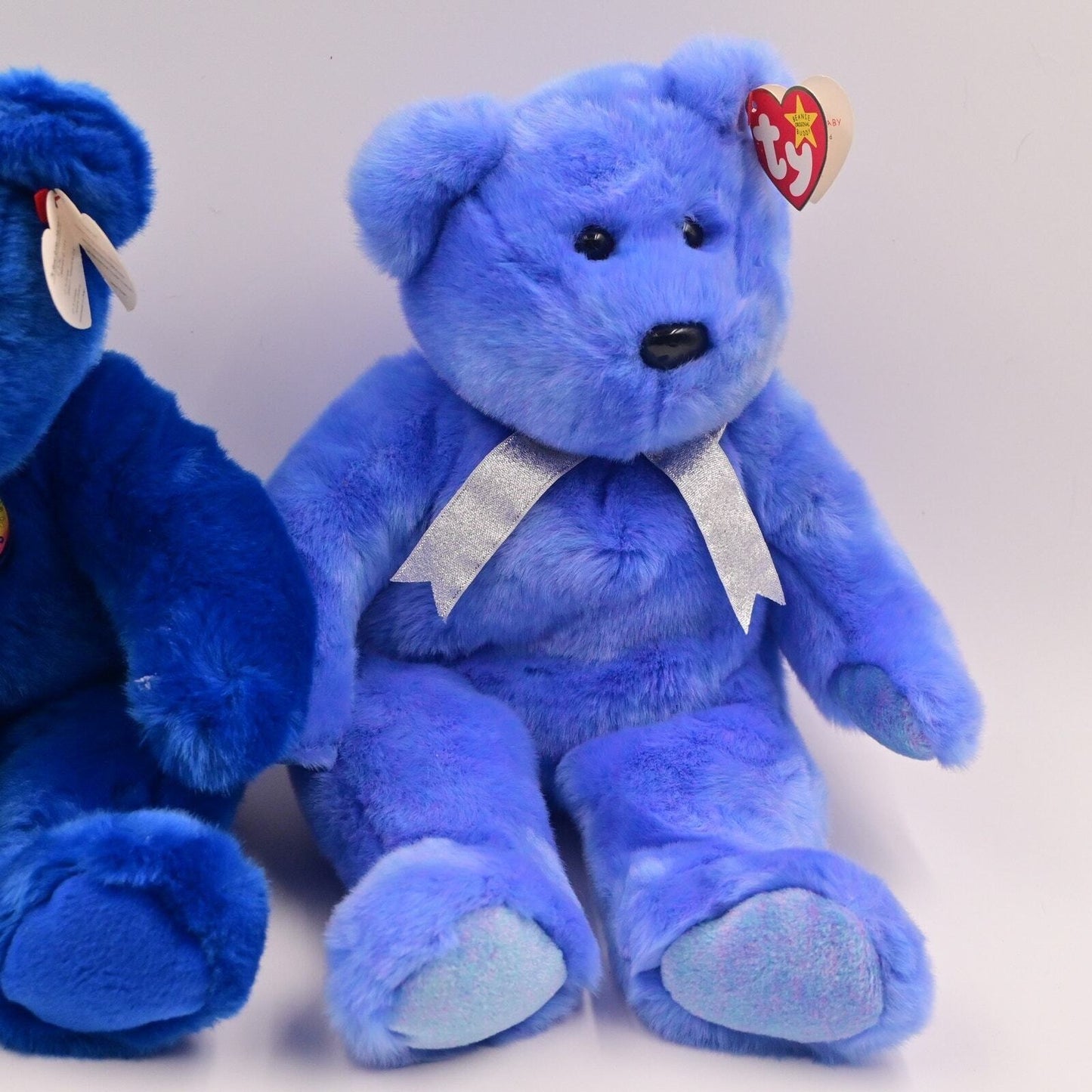 Ty Beanie Babie Clubby & Clubby II Bean Bag Plush Pair Of 2