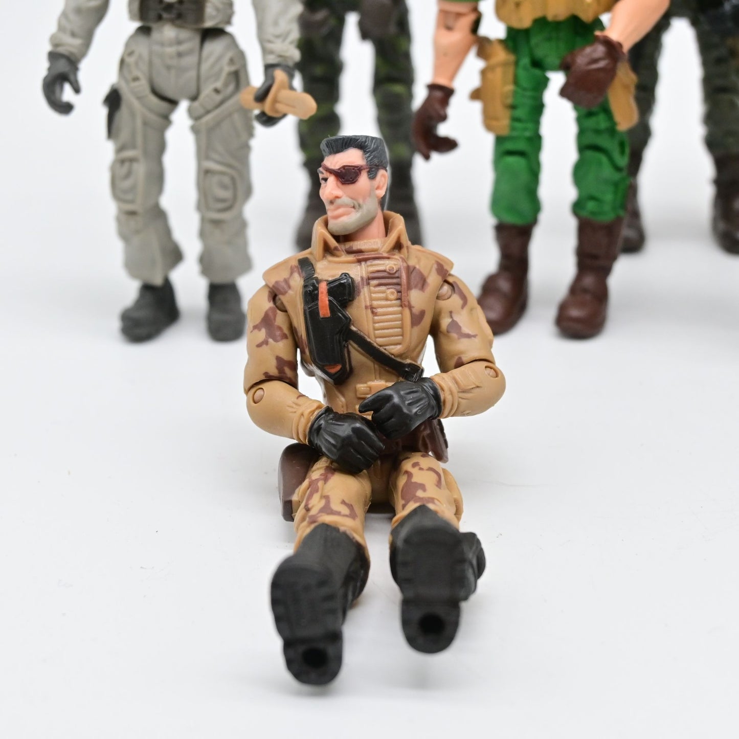 The Corps Elite Bundle Of 10 Figures + 1 Jeep
