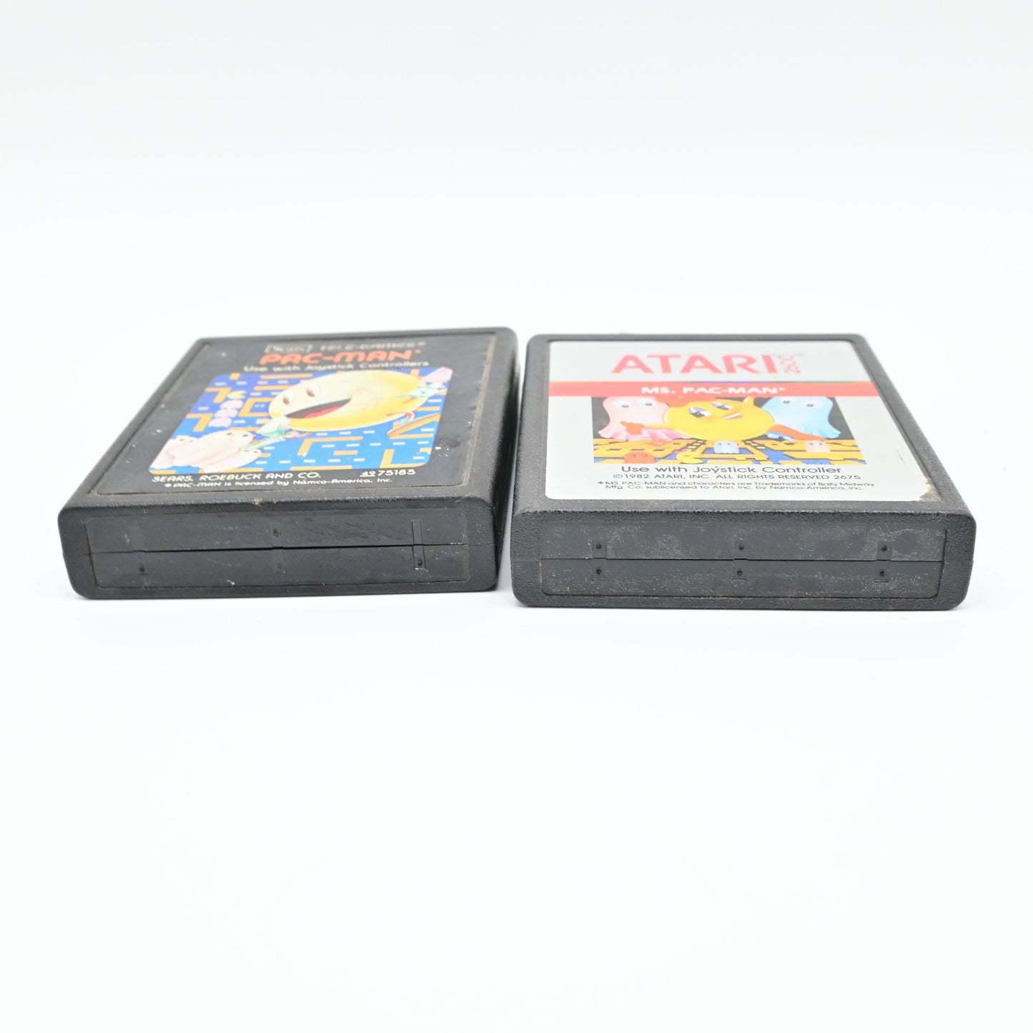Atari 2600 Pac-Man & Mrs. Pac Man Video Game Cartridge Only Bundle Of 2