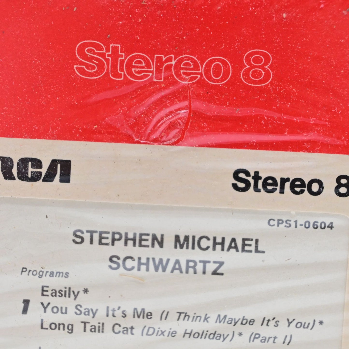 Stephen Michael Schwartz Stereo 8 Track Tape RCA Sealed NOS