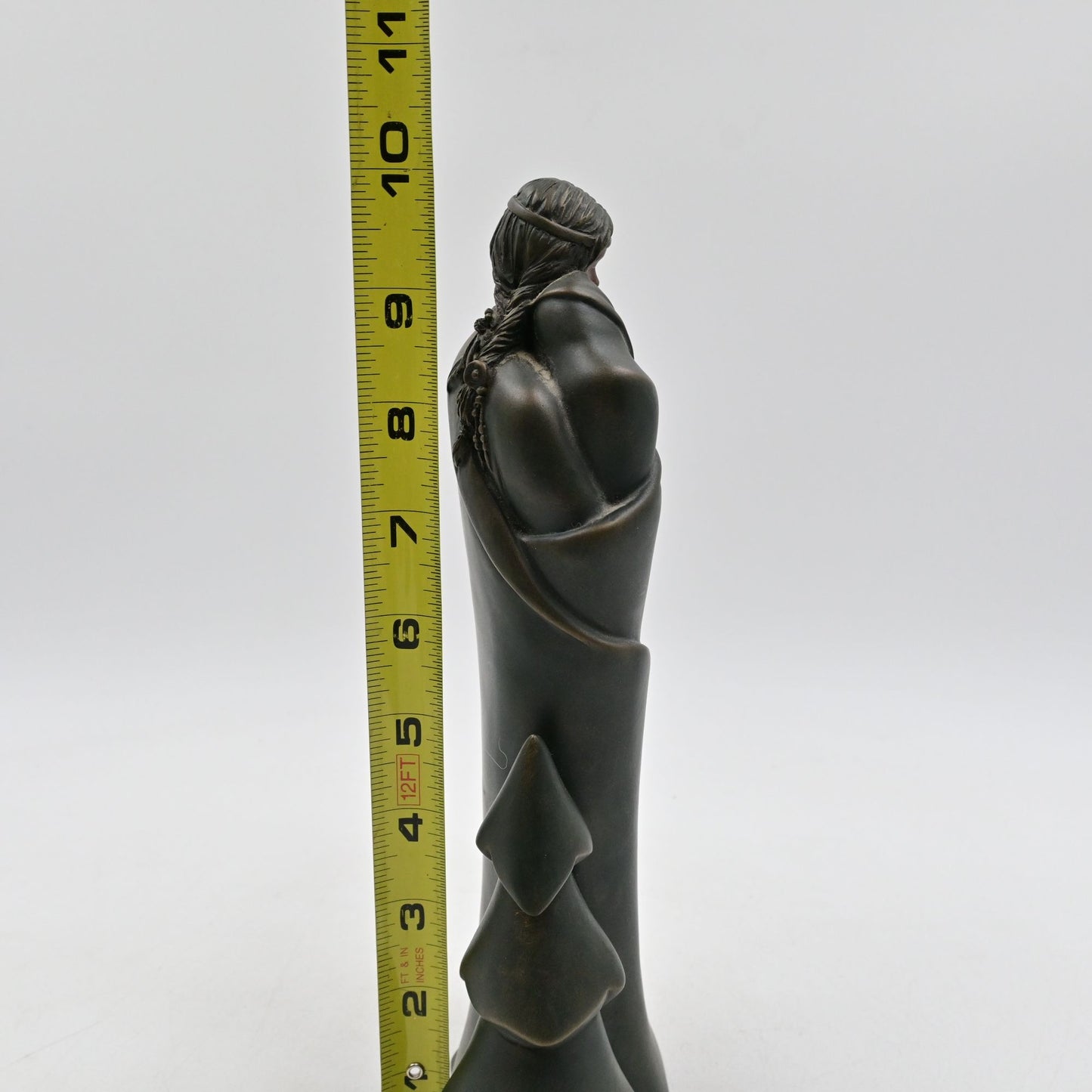 Native American Woman With Child Vintage Figure Statue