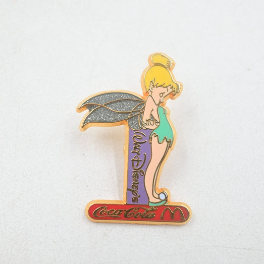 Disney Tinkerbell Coca-Cola & McDonalds Fantasy Enamel Pin