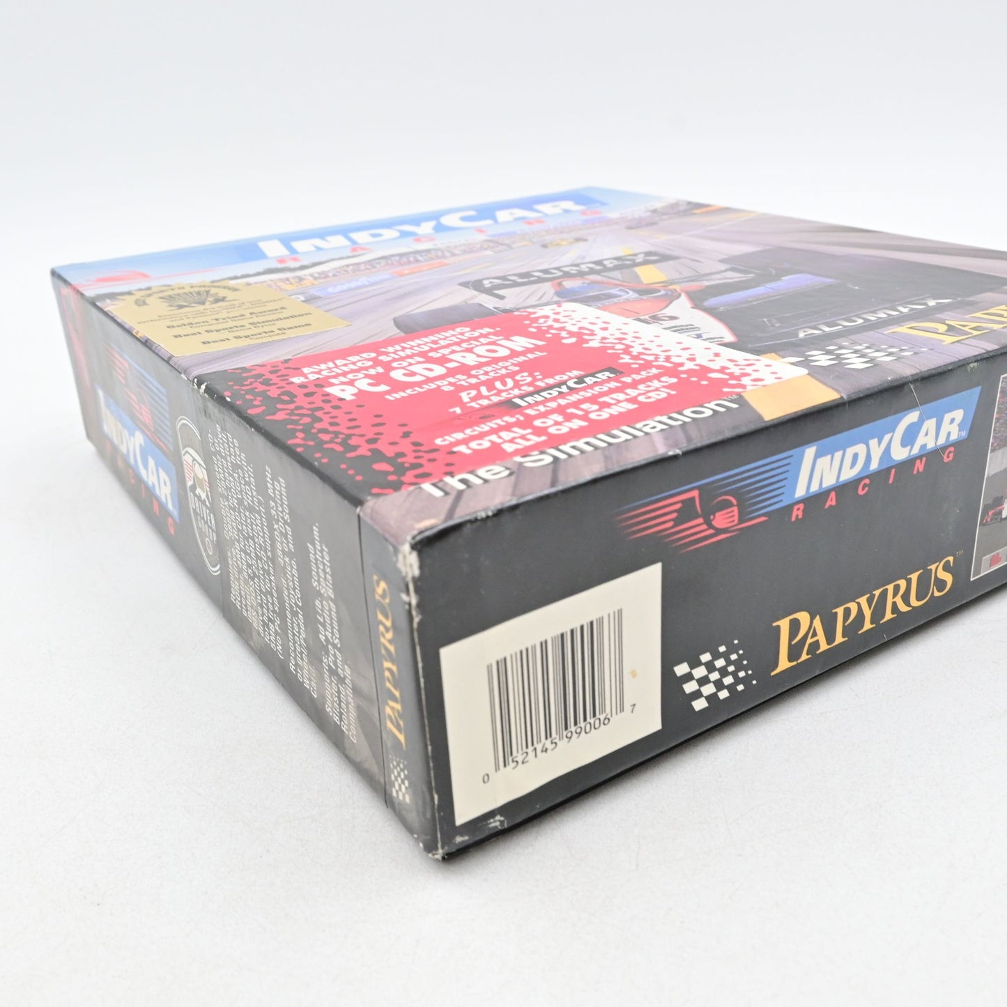 IndyCar Racing PC CD-Rom Big Box Video Game Papyrus Vintage 1995