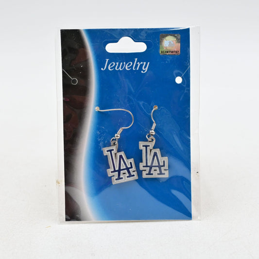MLB LA Los Angeles Dodgers Baseball Sports Dangle Earrings