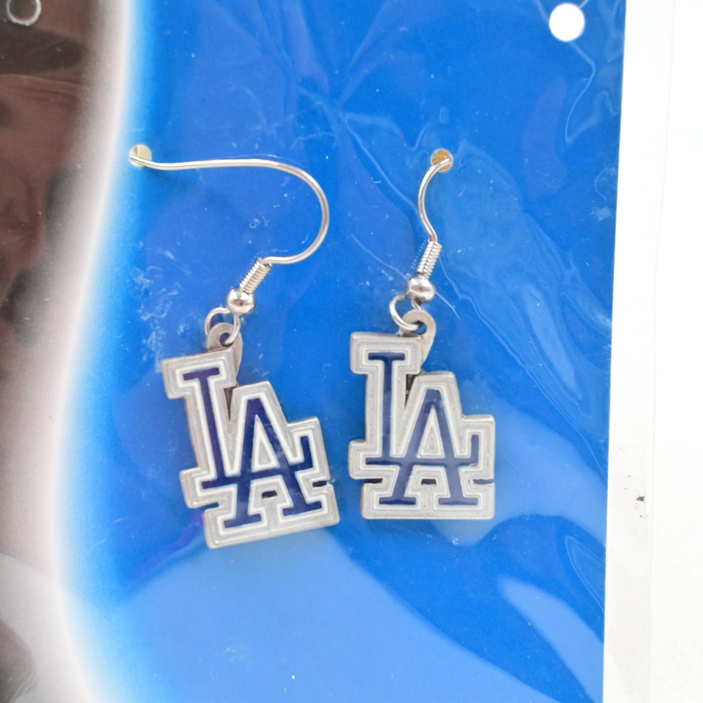 MLB LA Los Angeles Dodgers Baseball Sports Dangle Earrings