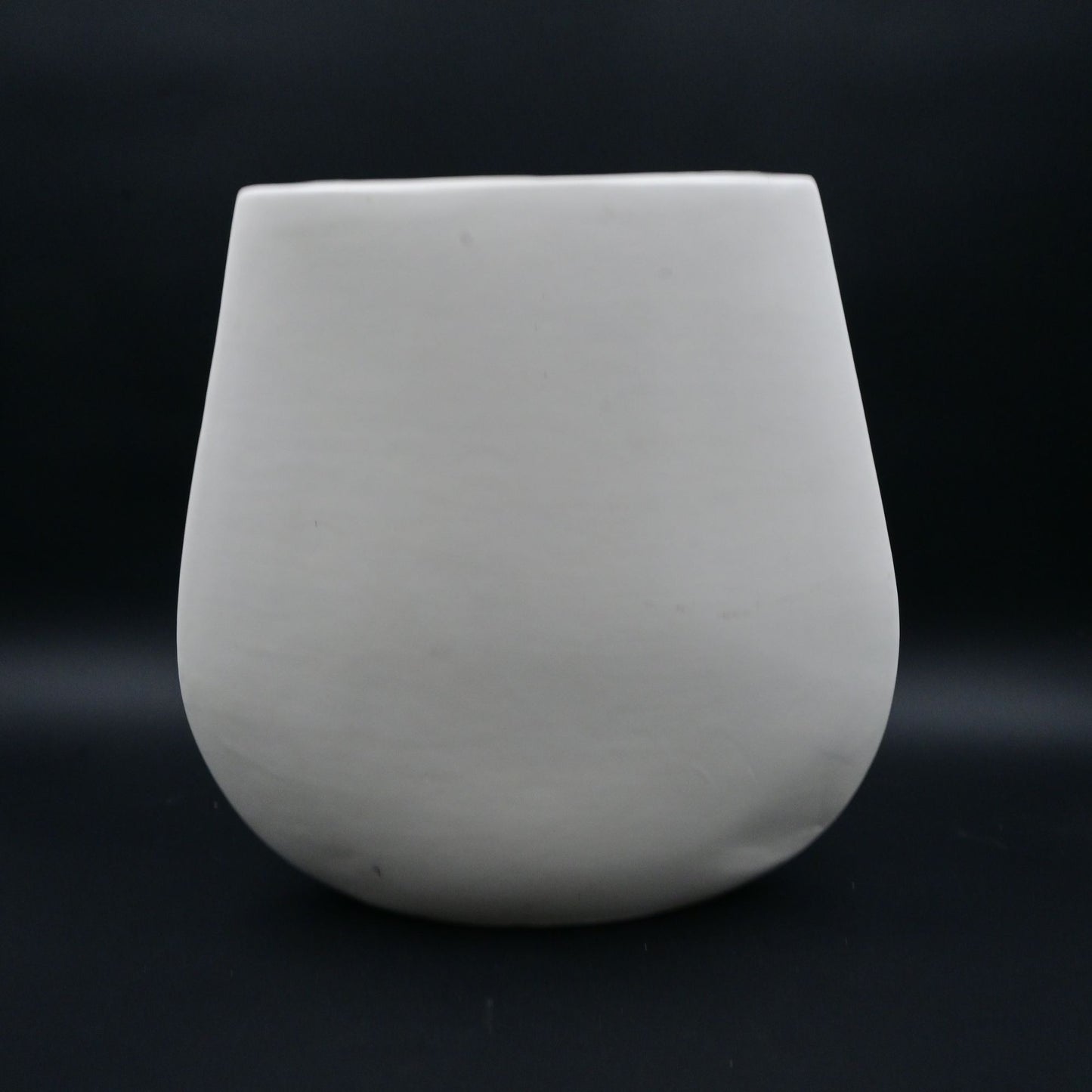 Large Ceramic Vase With Poinsettia & Holly Design By Jomo