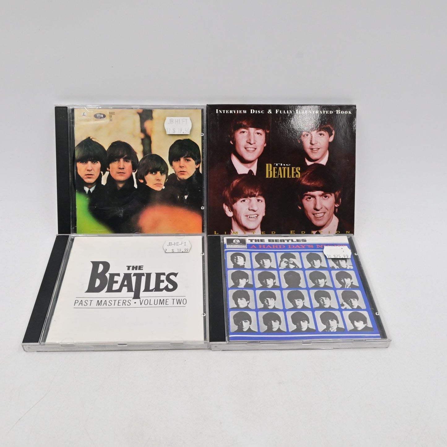 The Beatles - Beatles For Sale, A Hard Days Night, Past Masters Vol 2 Cd Set