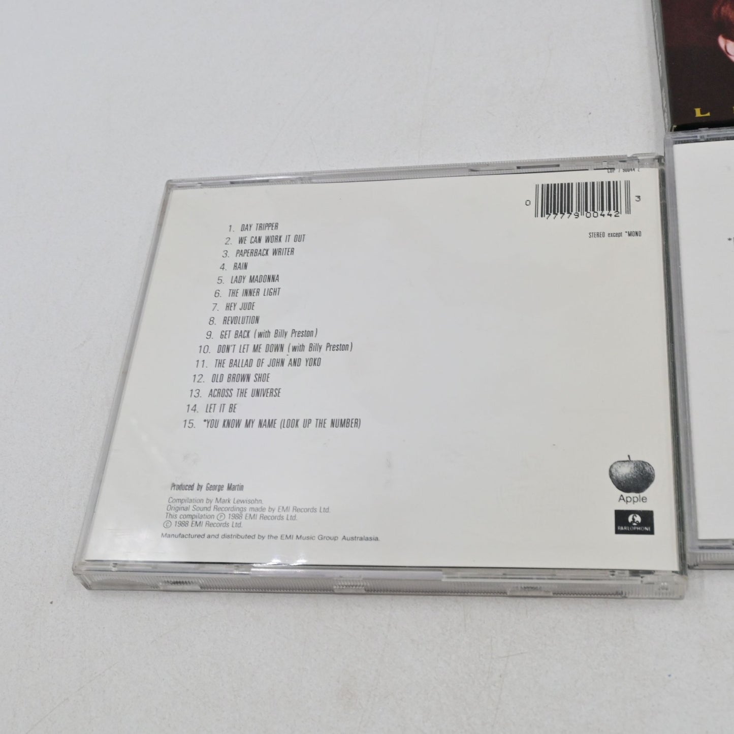 The Beatles - Beatles For Sale, A Hard Days Night, Past Masters Vol 2 Cd Set