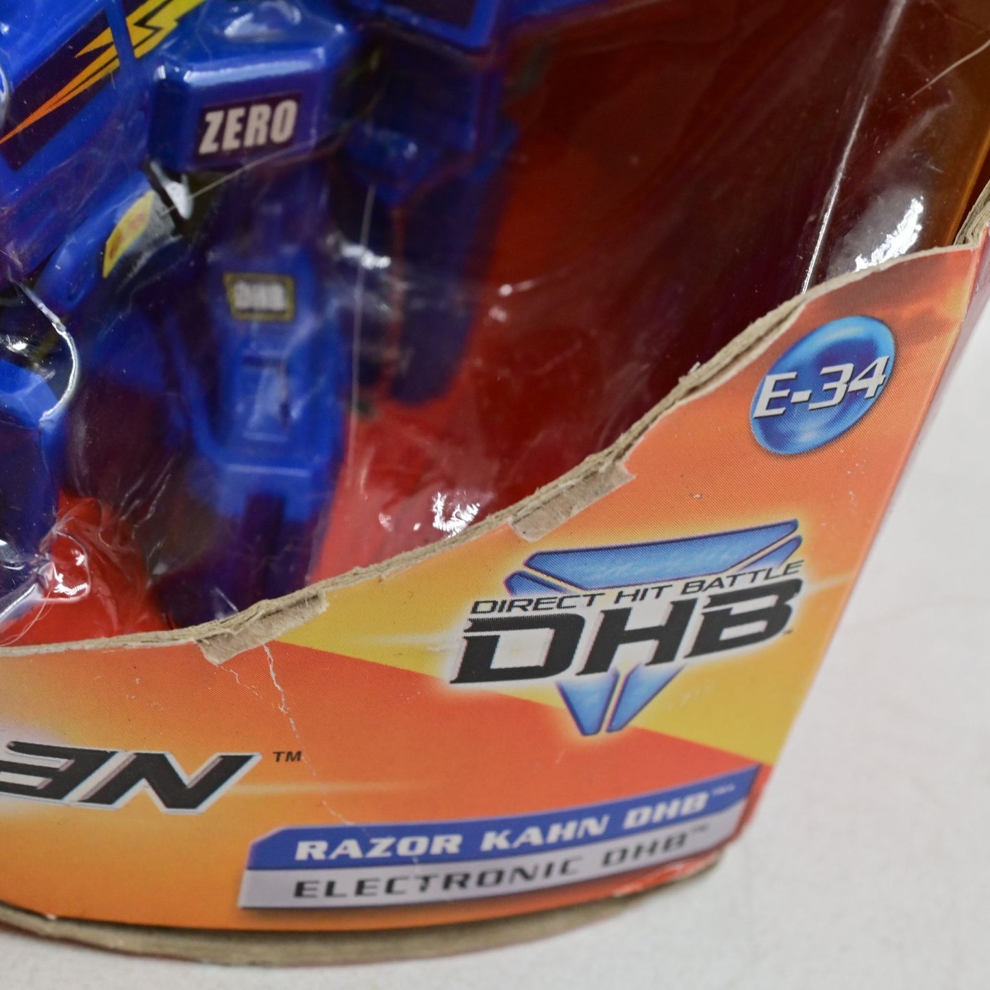 Hasbro Battle B-Daman Razor Kahn Electronic DHB E-25 Toy Figure 2005  New NIB
