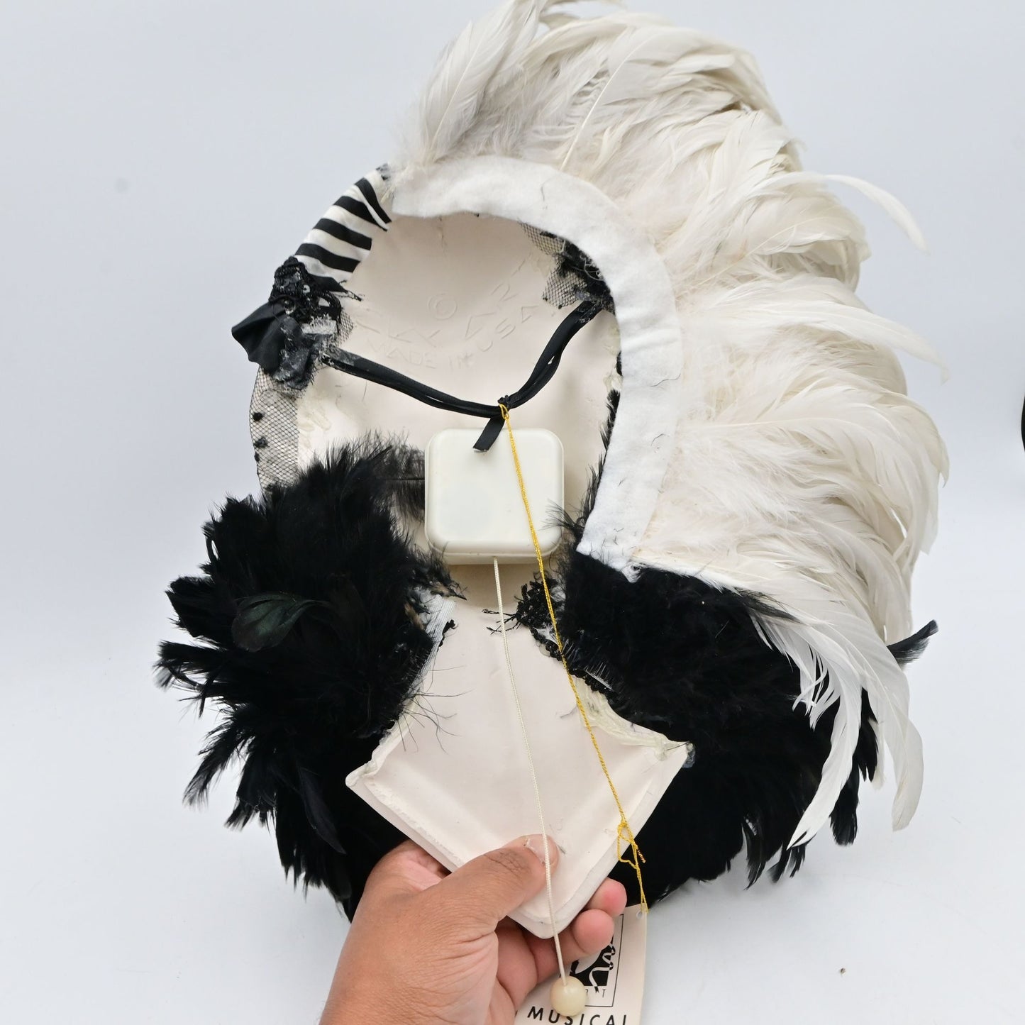 Clay Art Masquerade Wall Musical Mask Vintage 1992