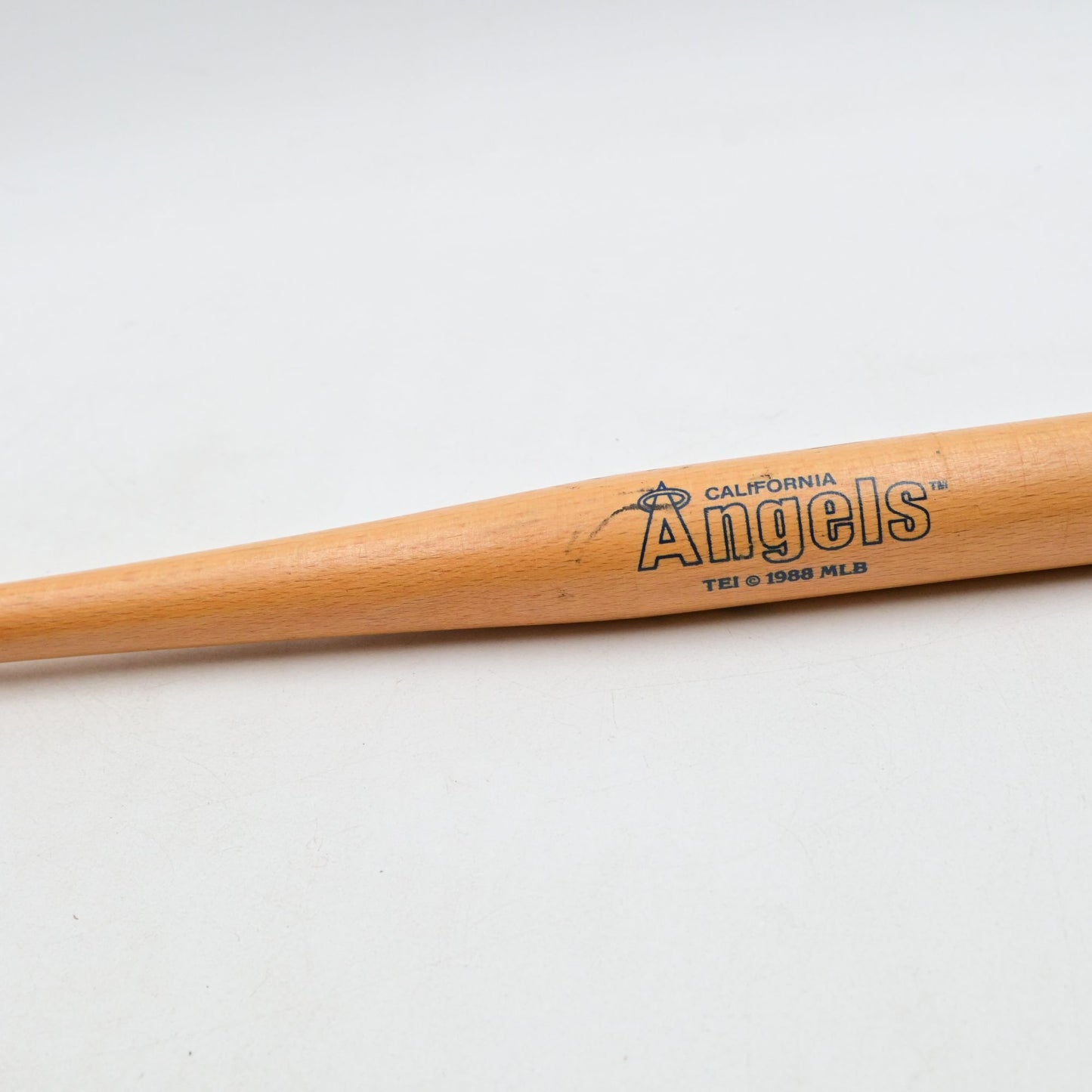 California Angels Mini Souvenir Bat 18" Vintage 1988