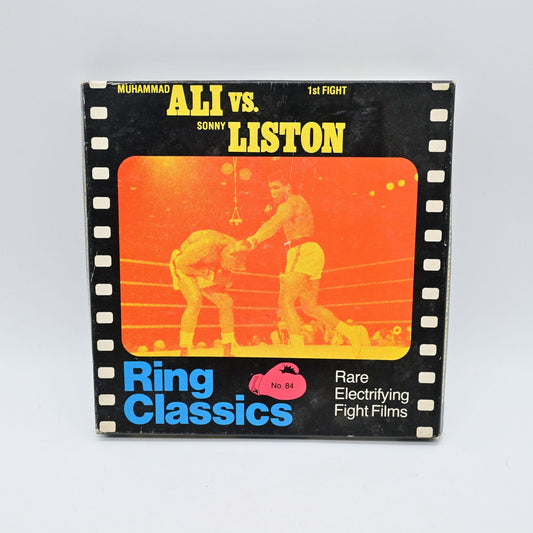 Muhammad Ali Vs. Sonny Liston 1st Fight Film Reel By Ring Classics