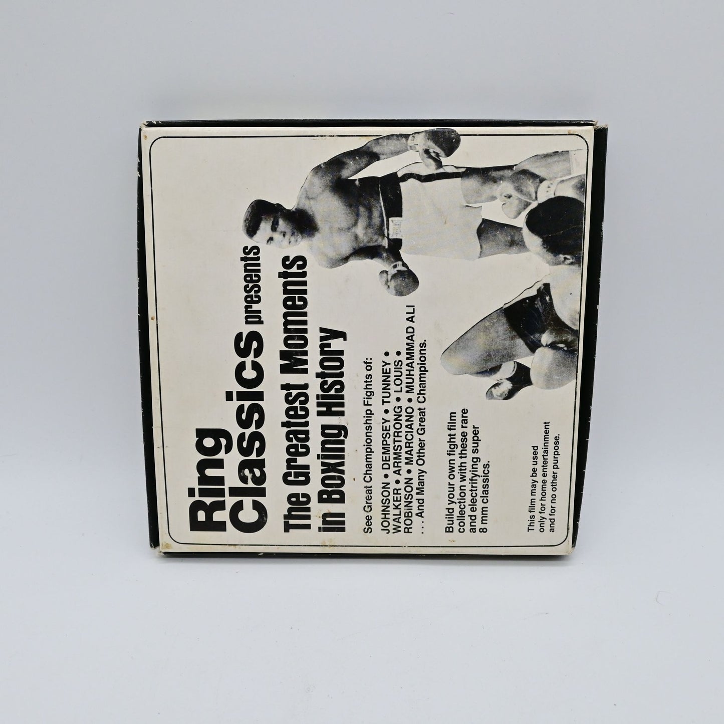 Muhammad Ali Vs. Sonny Liston 1st Fight Film Reel By Ring Classics