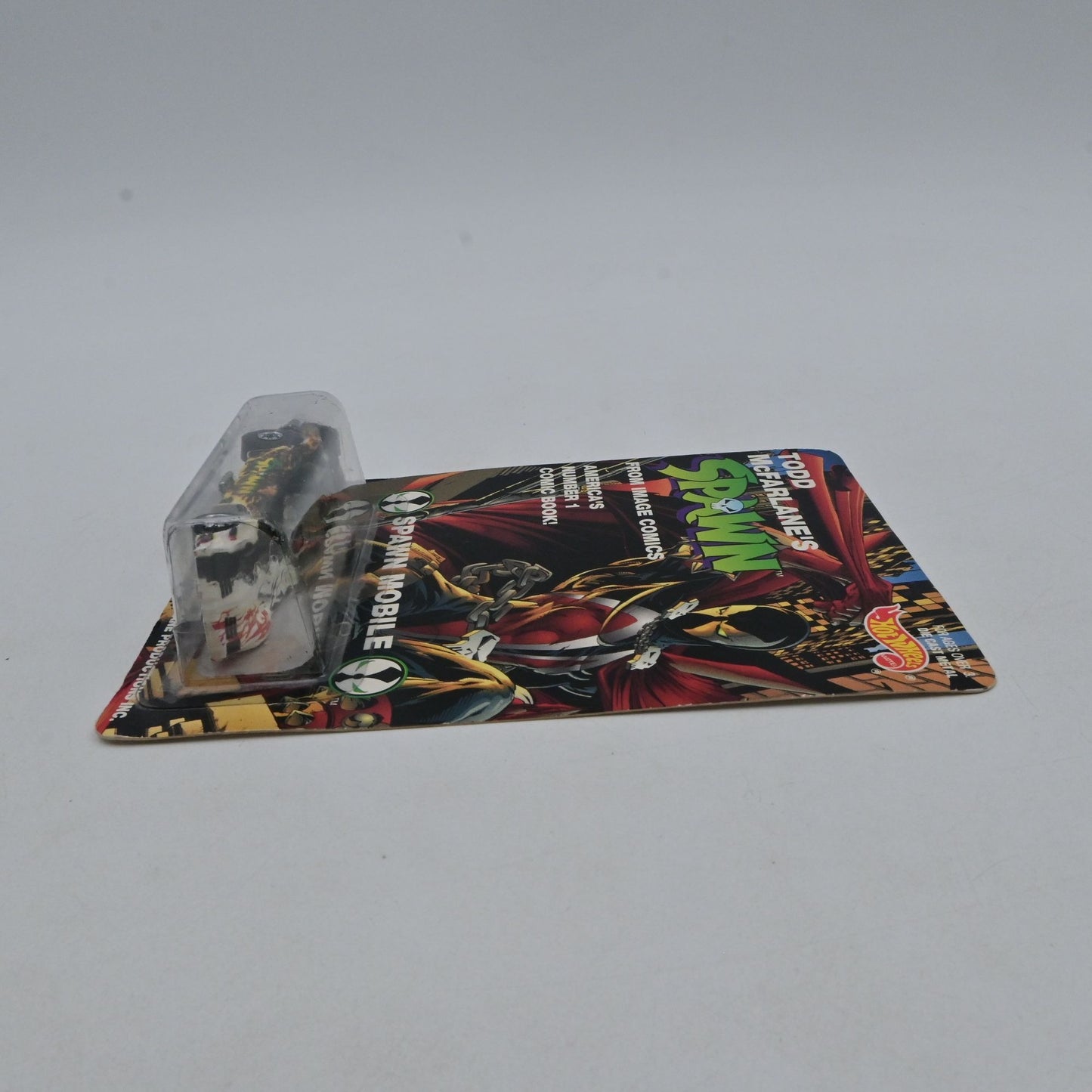 Todd McFarlane Hot Wheel Spawn Mobile Car With Certificate Of Authenticity