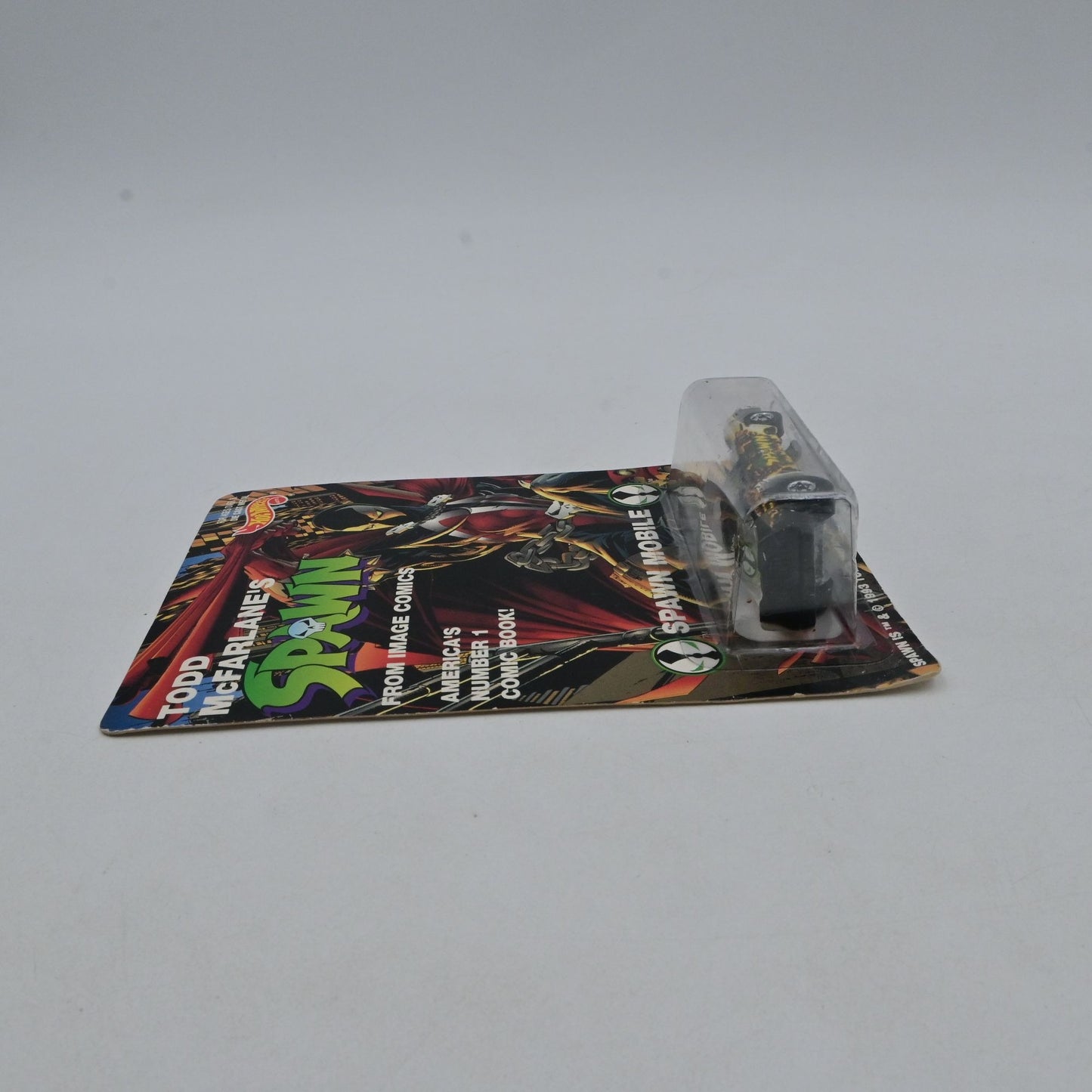 Todd McFarlane Hot Wheel Spawn Mobile Car With Certificate Of Authenticity