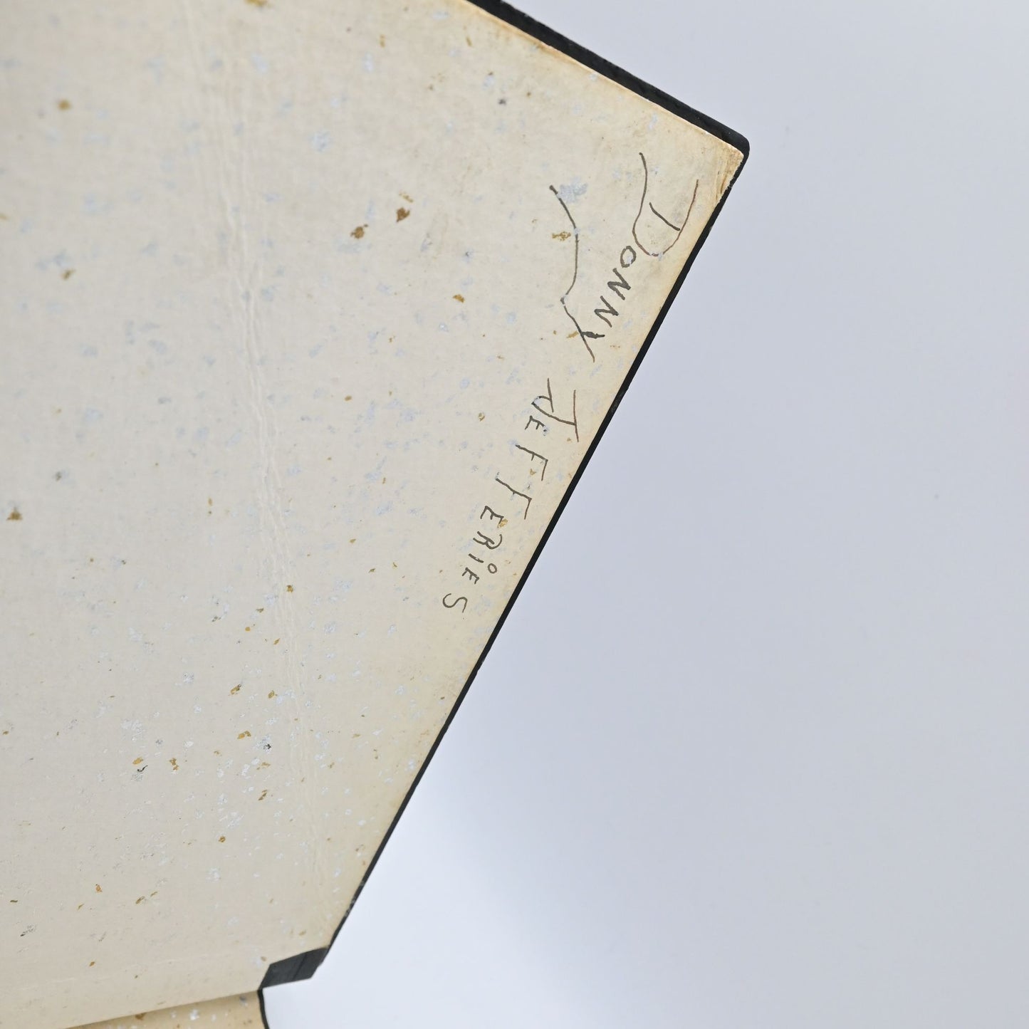 Japanese Black Lacquer Photo Album Vintage