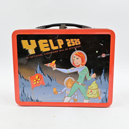 Yelp 2525 Tin Lunchbox - Big Bang Theory! W/ Thermos Damaged