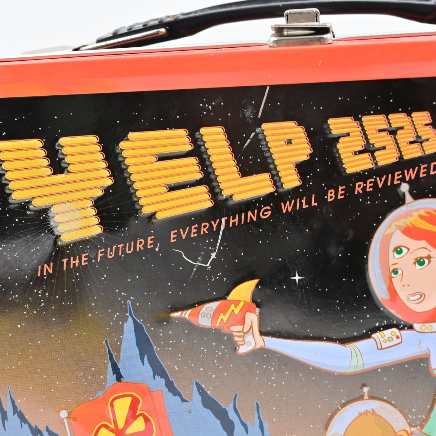 Yelp 2525 Tin Lunchbox - Big Bang Theory! W/ Thermos Damaged